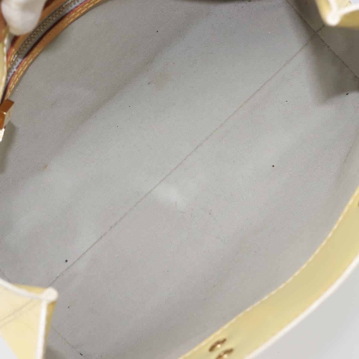 LOUIS VUITTON Monogram Vernis Reade PM Hand Bag Gris M91145 LV Auth ep16421