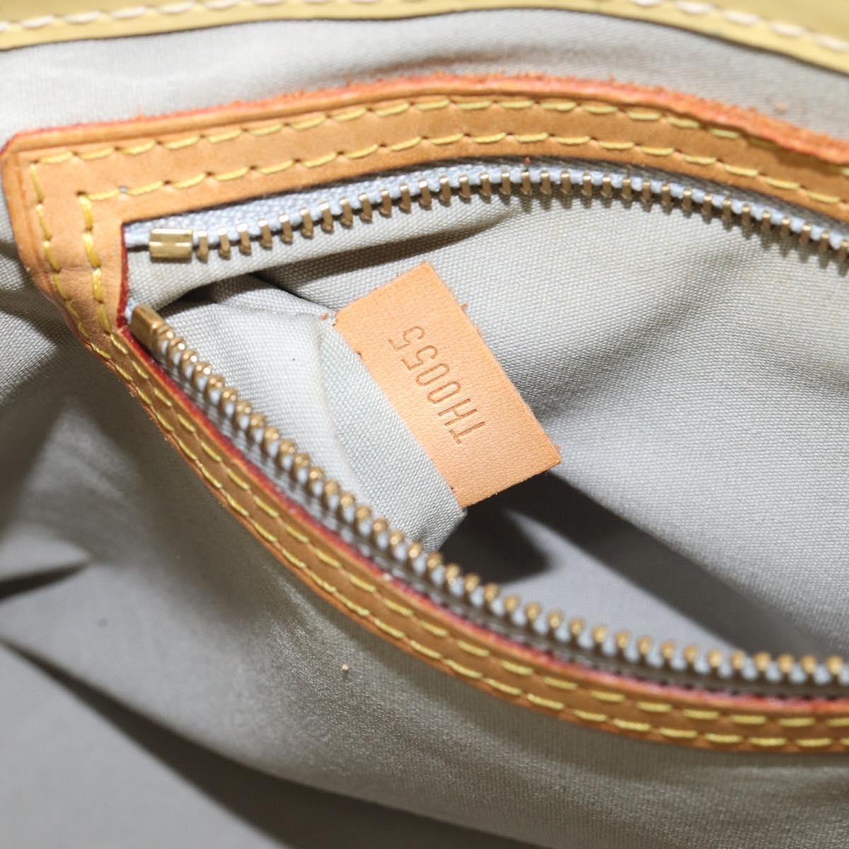 LOUIS VUITTON Monogram Vernis Reade PM Hand Bag Gris M91145 LV Auth ep16421