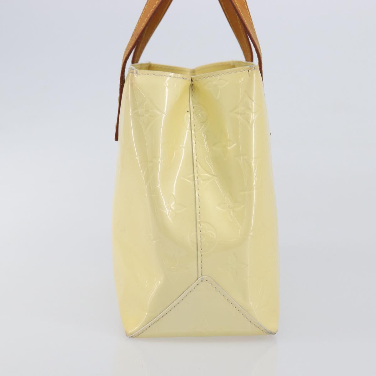 LOUIS VUITTON Monogram Vernis Reade PM Hand Bag Gris M91145 LV Auth ep16421