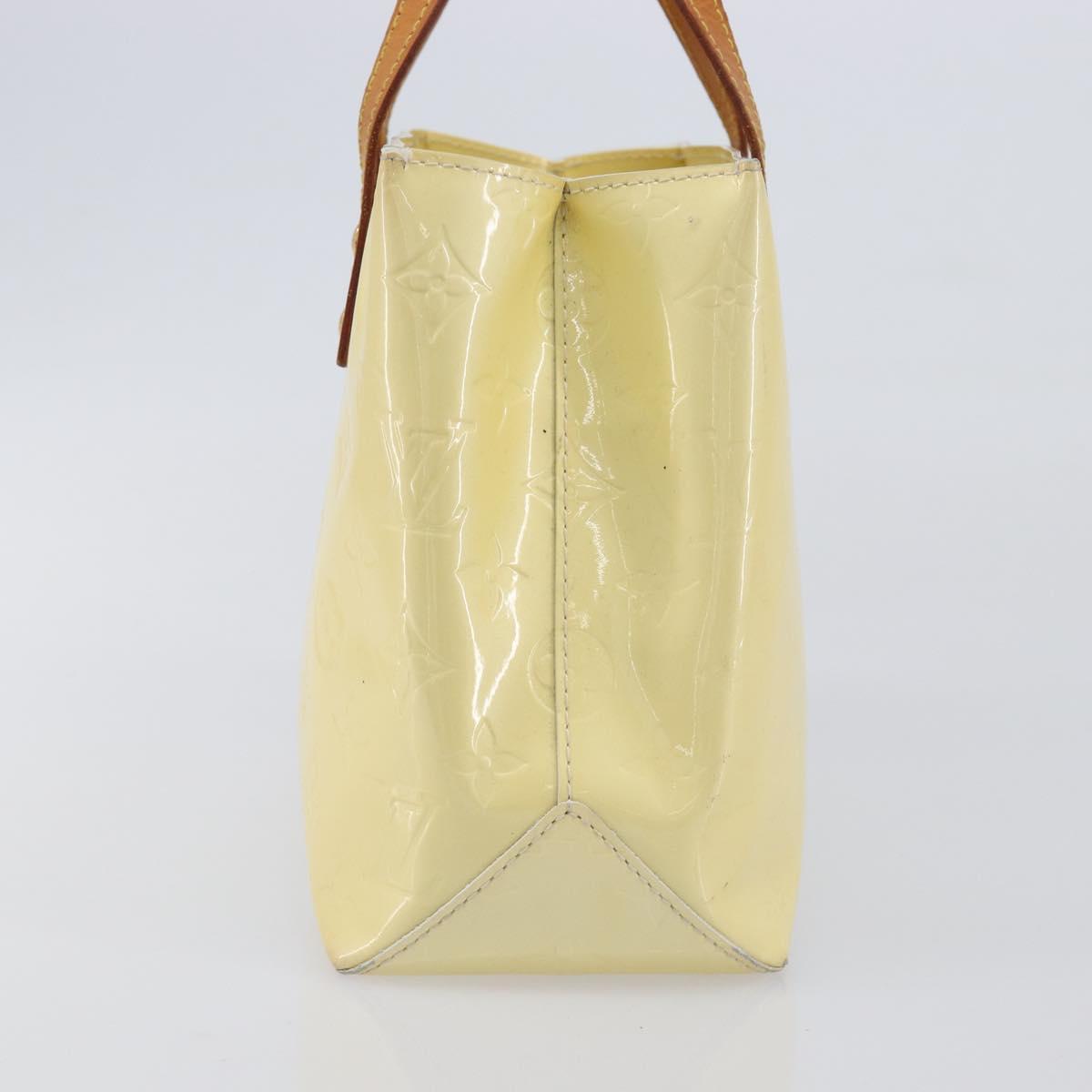 LOUIS VUITTON Monogram Vernis Reade PM Hand Bag Gris M91145 LV Auth ep16421