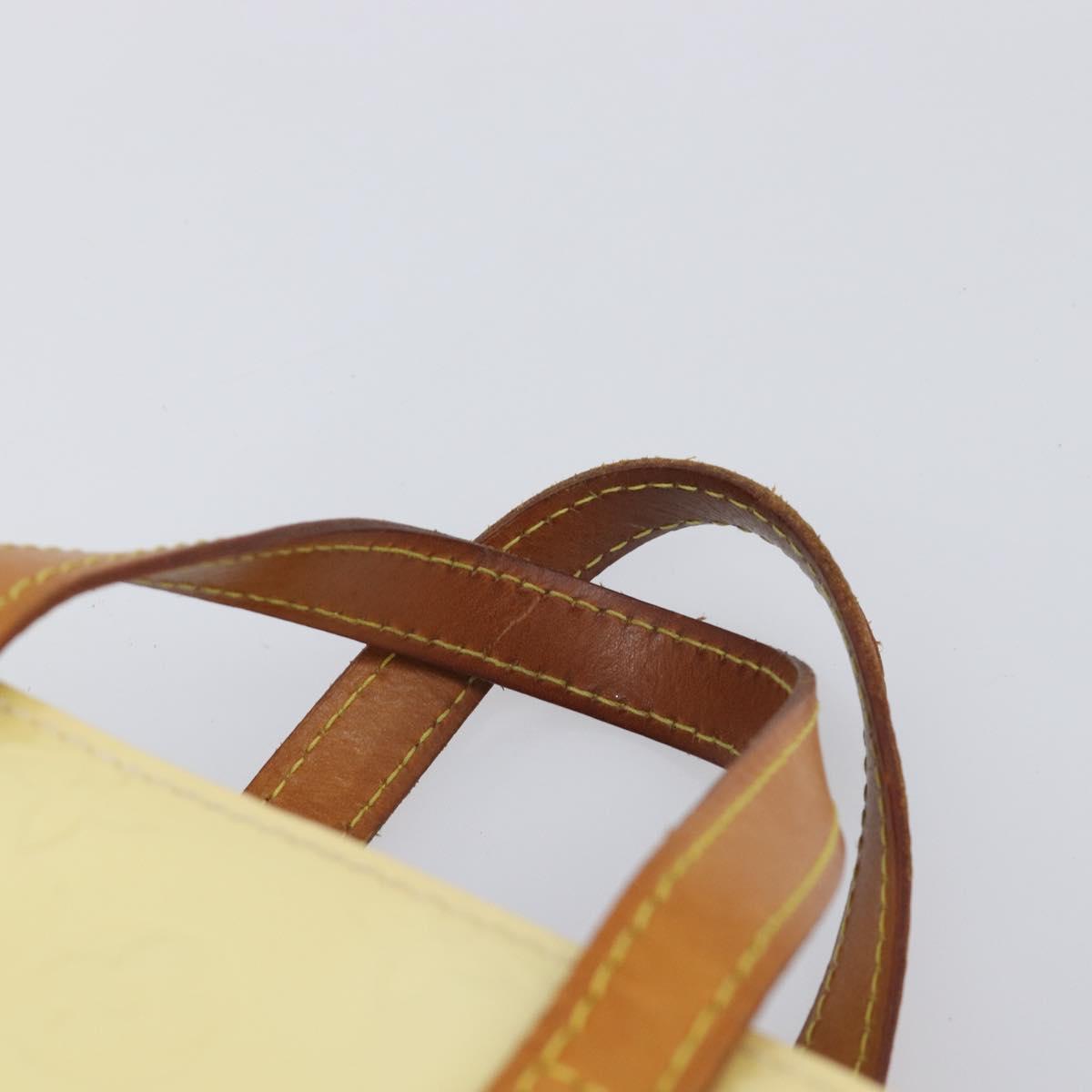LOUIS VUITTON Monogram Vernis Reade PM Hand Bag Gris M91145 LV Auth ep16421