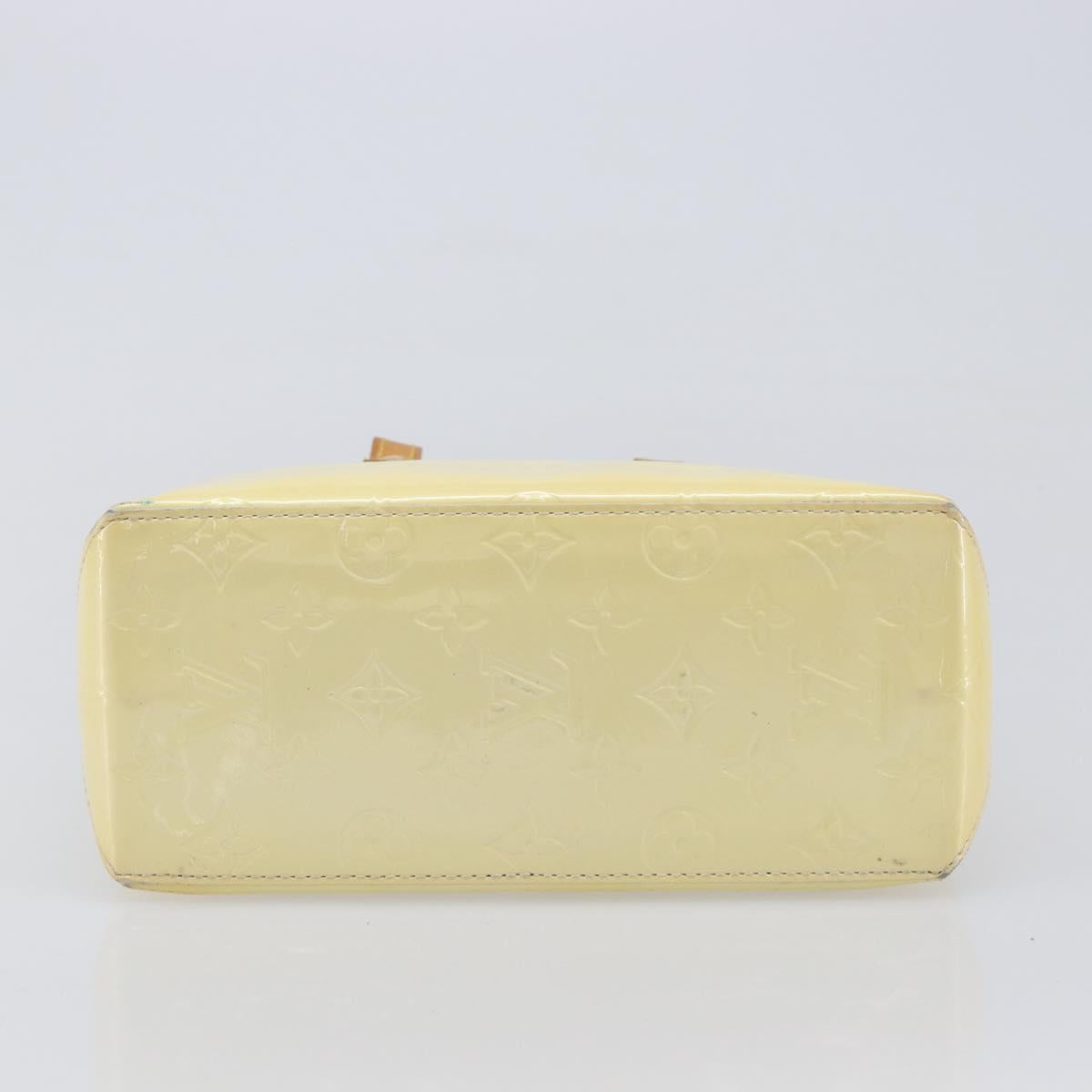 LOUIS VUITTON Monogram Vernis Reade PM Hand Bag Gris M91145 LV Auth ep16421