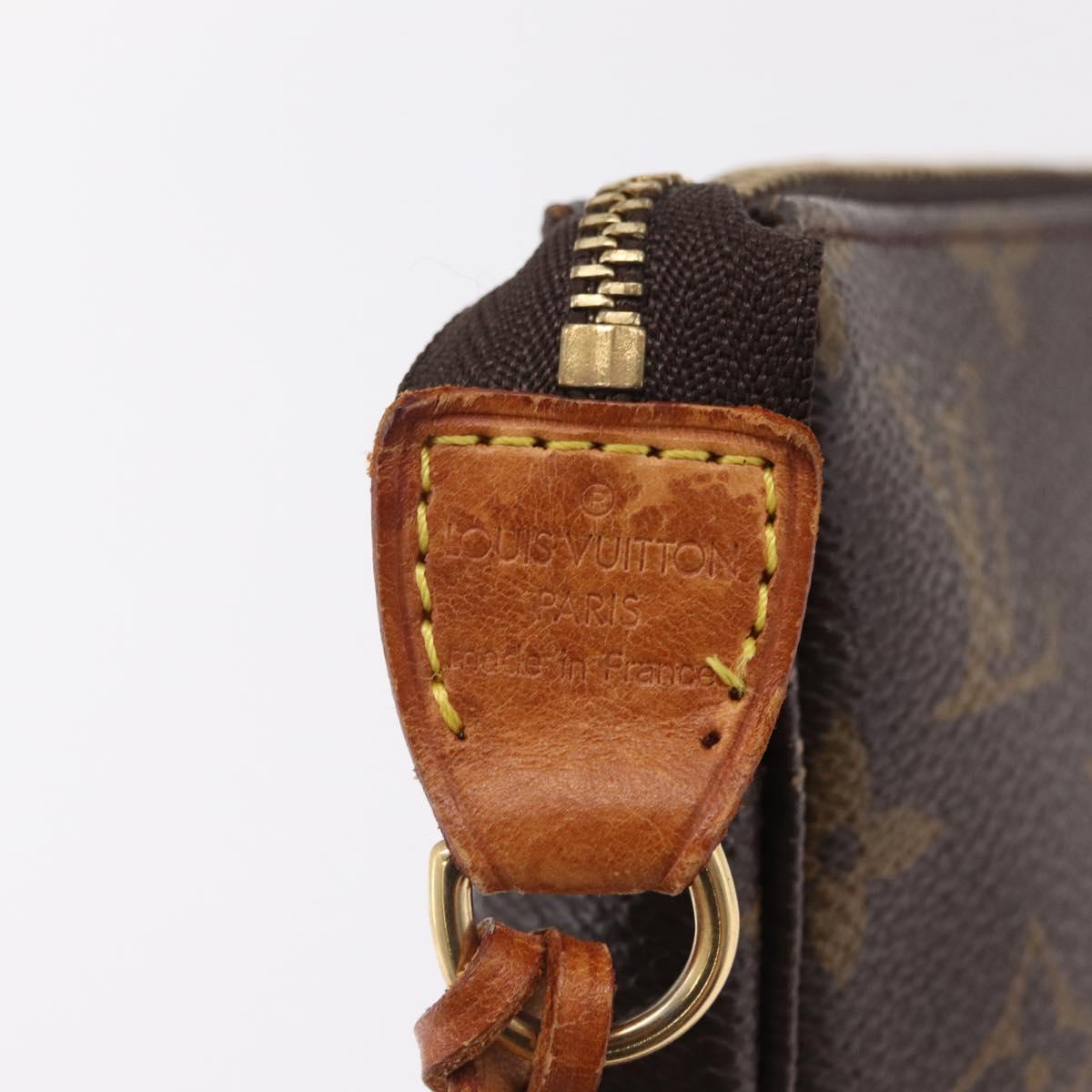 LOUIS VUITTON Monogram Pochette Accessoires Pouch M51980 LV Auth ep16423