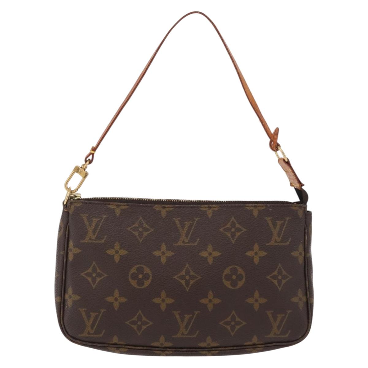 LOUIS VUITTON Monogram Pochette Accessoires Pouch M51980 LV Auth ep16423