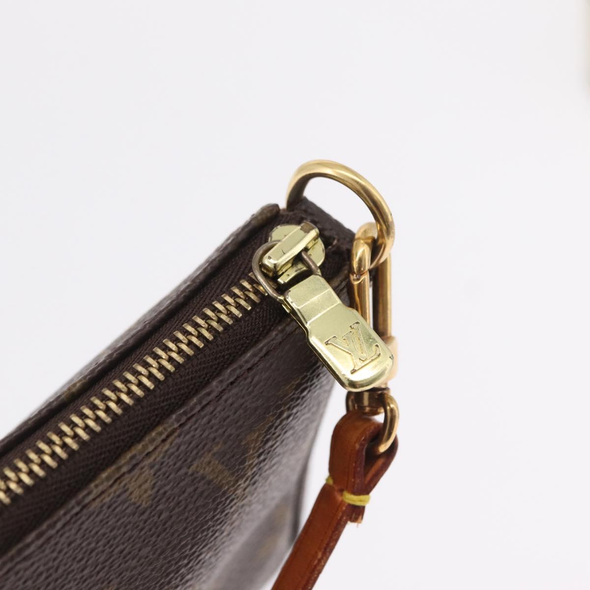 LOUIS VUITTON Monogram Pochette Accessoires Pouch M51980 LV Auth ep16423