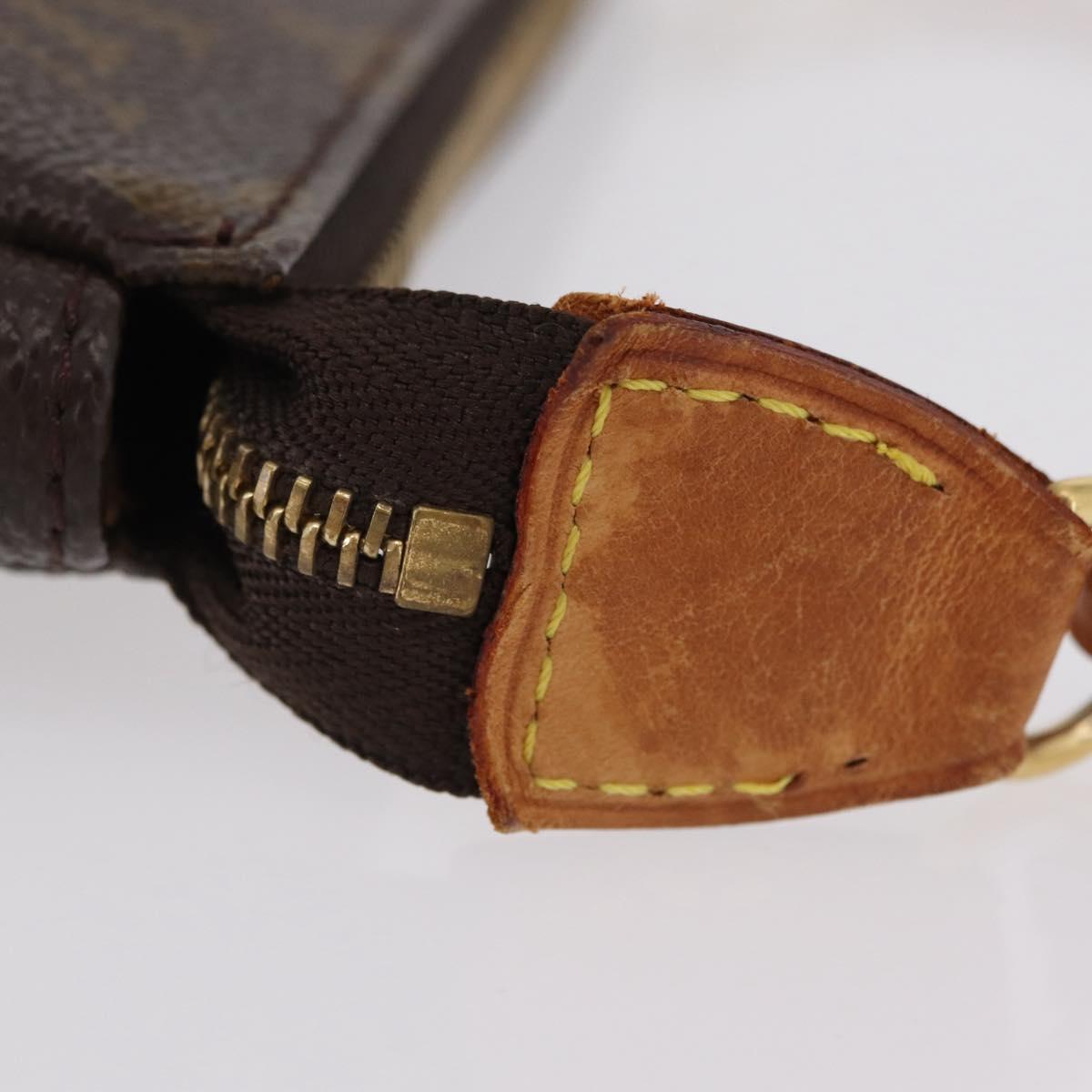 LOUIS VUITTON Monogram Pochette Accessoires Pouch M51980 LV Auth ep16423