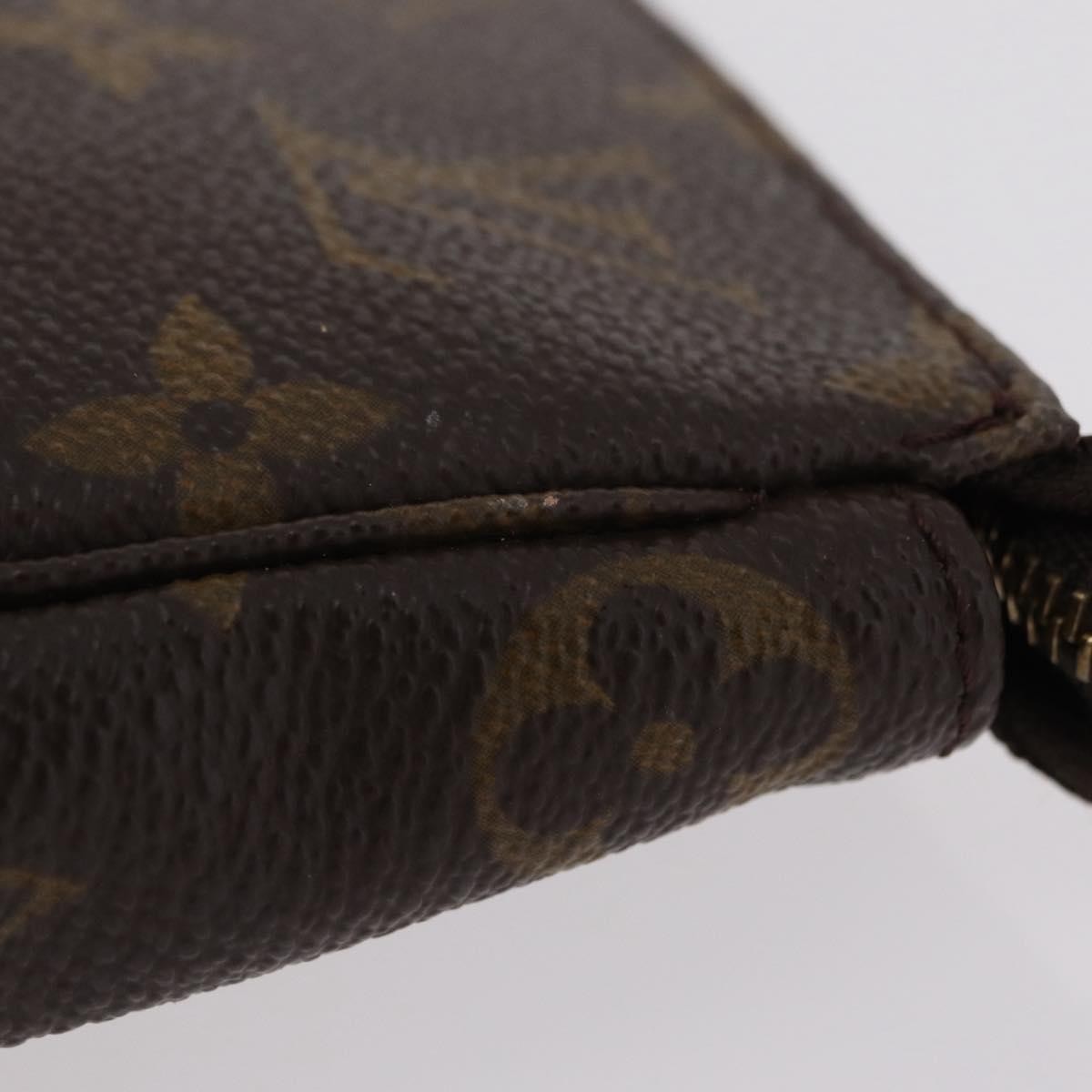 LOUIS VUITTON Monogram Pochette Accessoires Pouch M51980 LV Auth ep16423