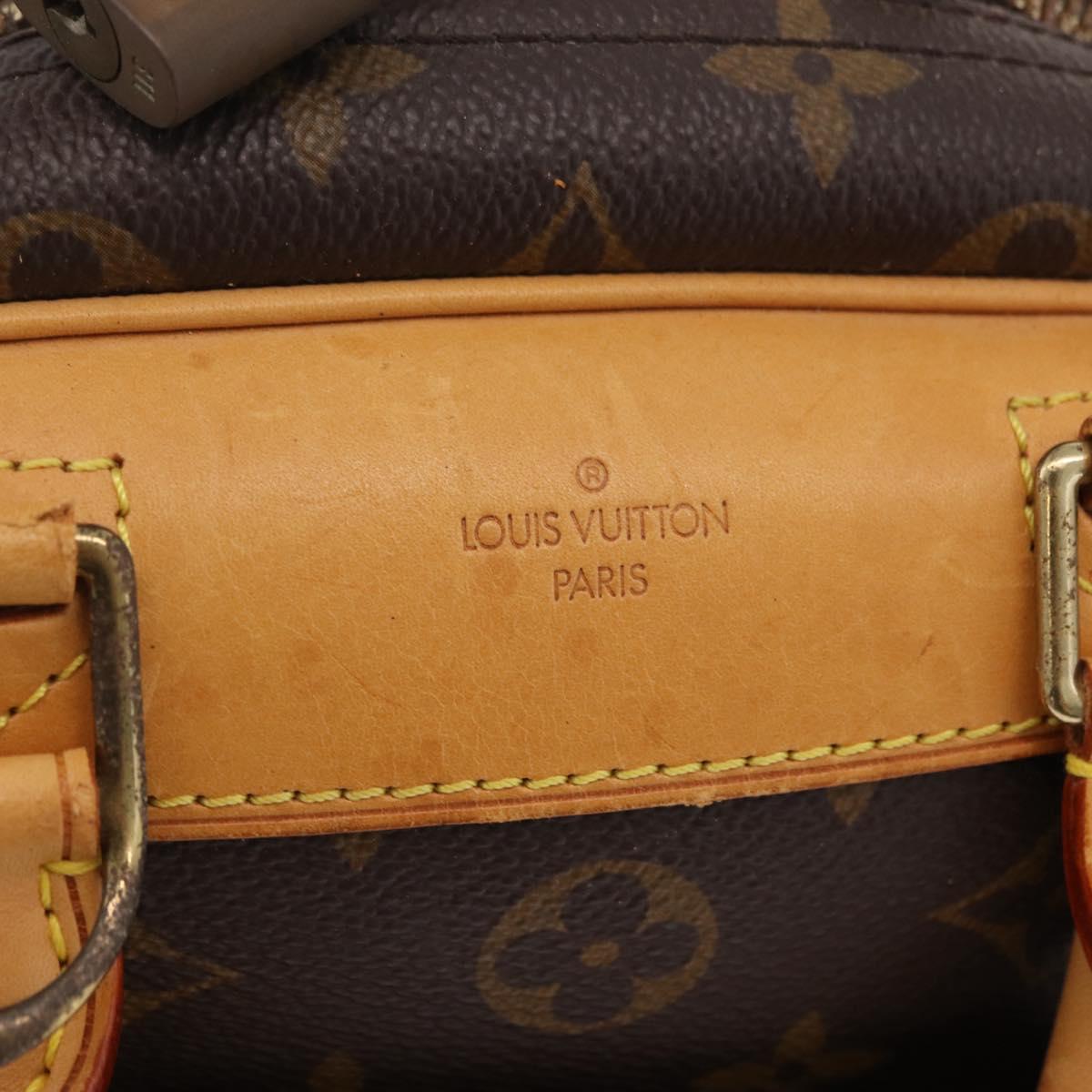 LOUIS VUITTON Monogram Trouville Hand Bag M42228 LV Auth ep16424A