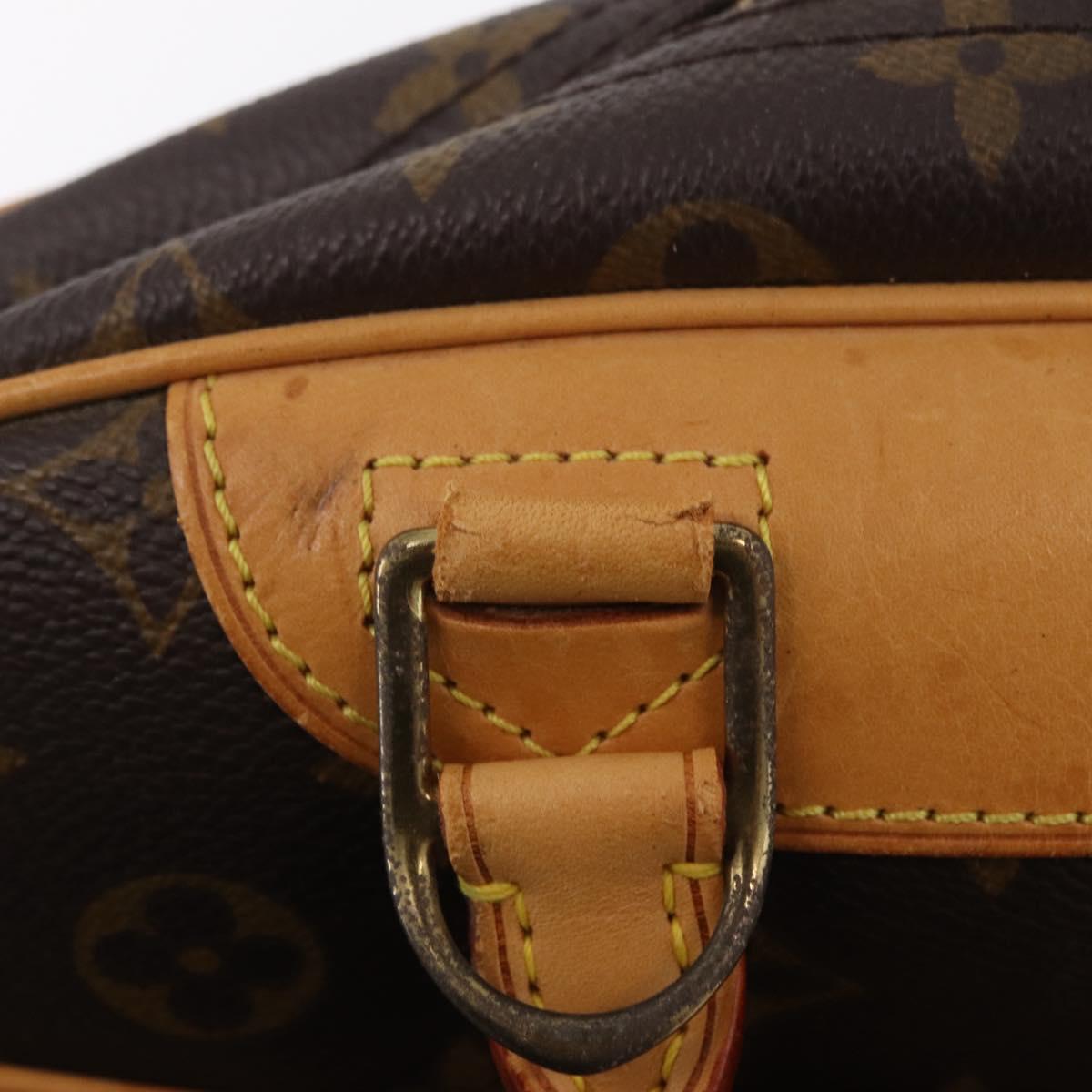 LOUIS VUITTON Monogram Trouville Hand Bag M42228 LV Auth ep16424A