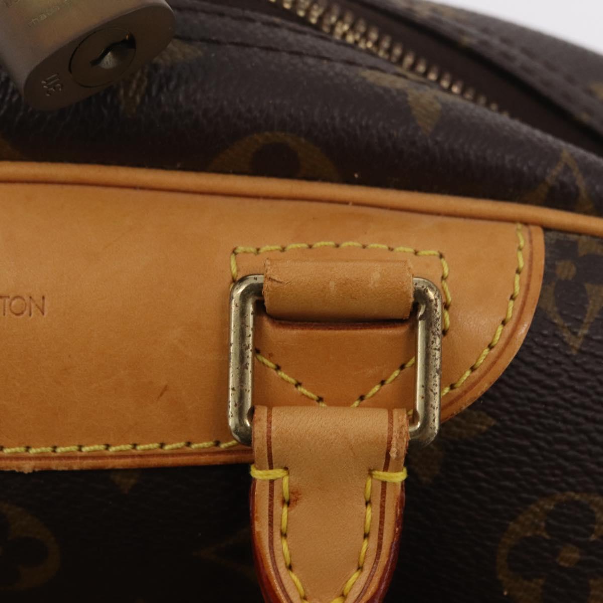 LOUIS VUITTON Monogram Trouville Hand Bag M42228 LV Auth ep16424A