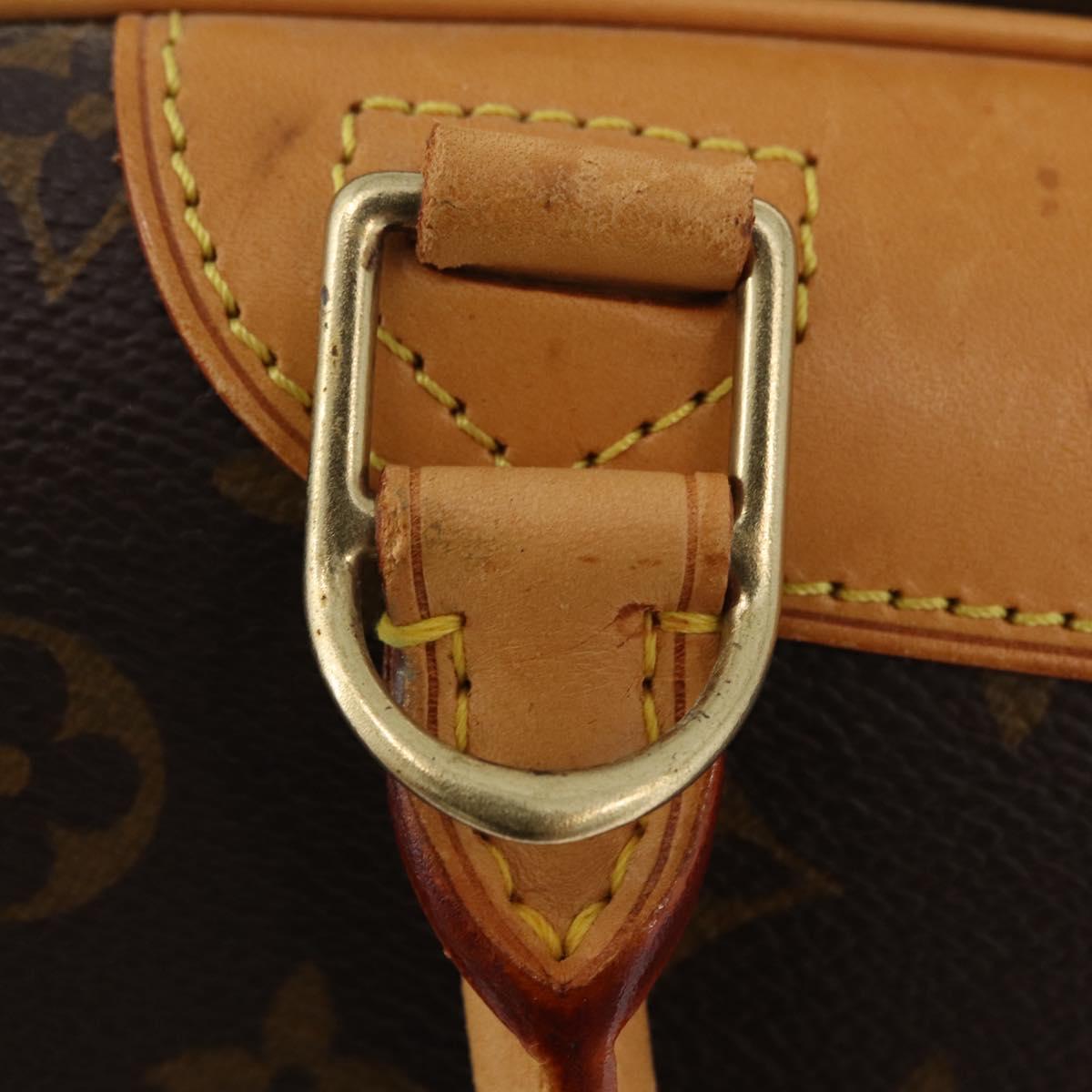 LOUIS VUITTON Monogram Trouville Hand Bag M42228 LV Auth ep16424A