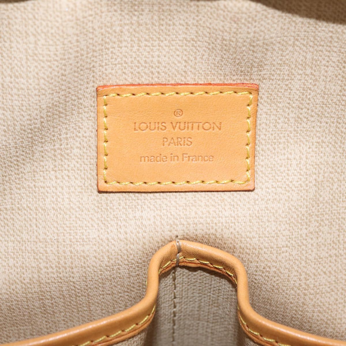 LOUIS VUITTON Monogram Trouville Hand Bag M42228 LV Auth ep16424A