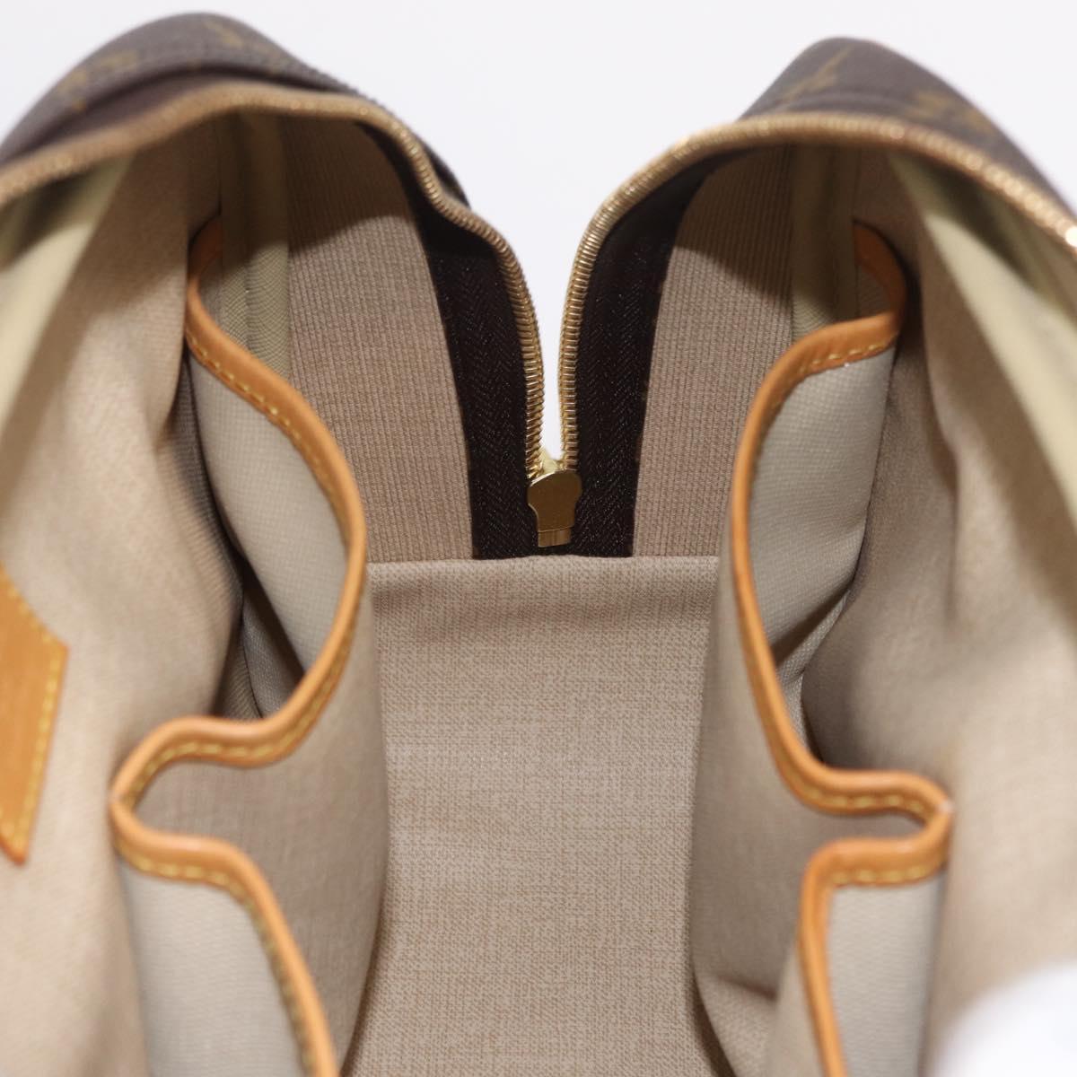LOUIS VUITTON Monogram Trouville Hand Bag M42228 LV Auth ep16424A