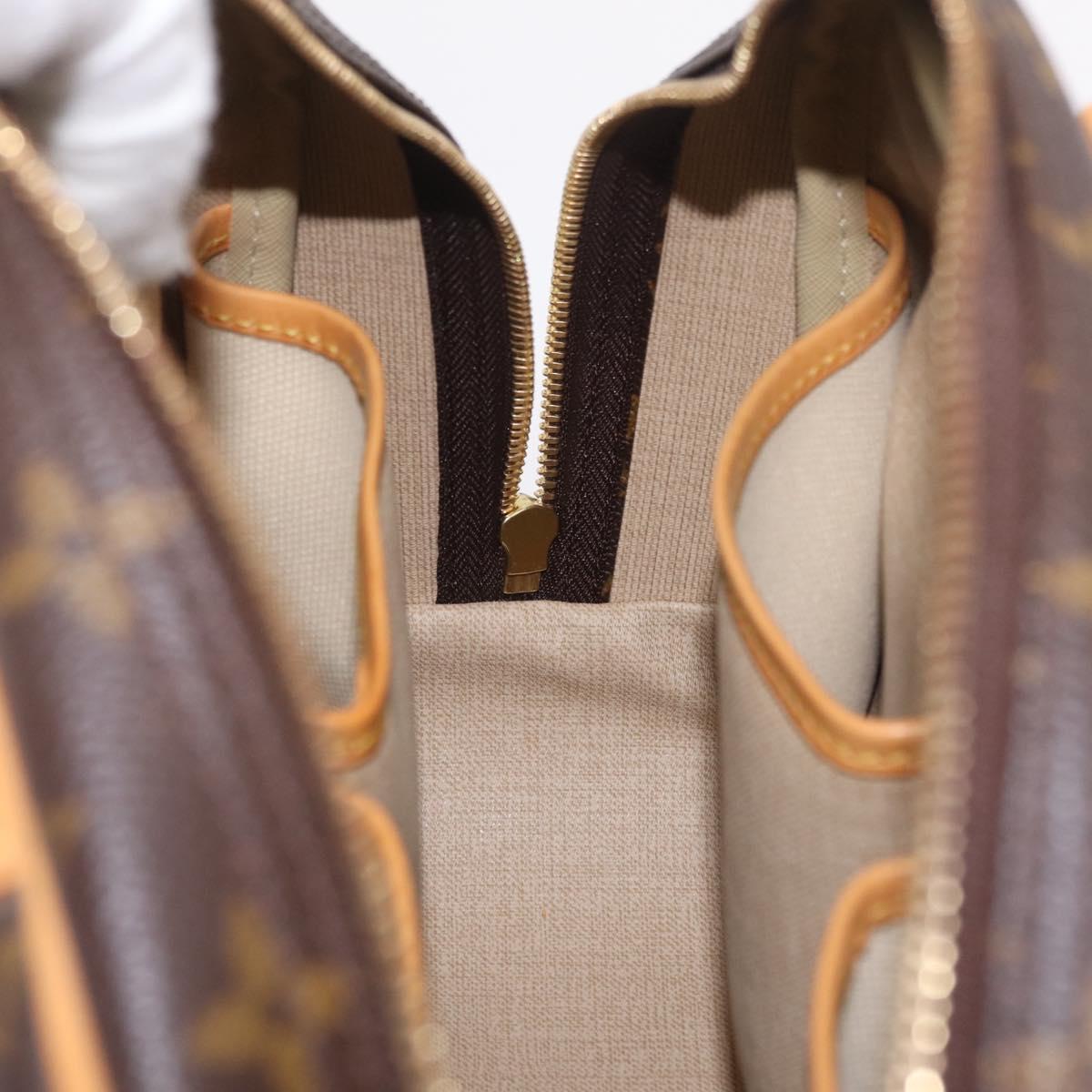 LOUIS VUITTON Monogram Trouville Hand Bag M42228 LV Auth ep16424A