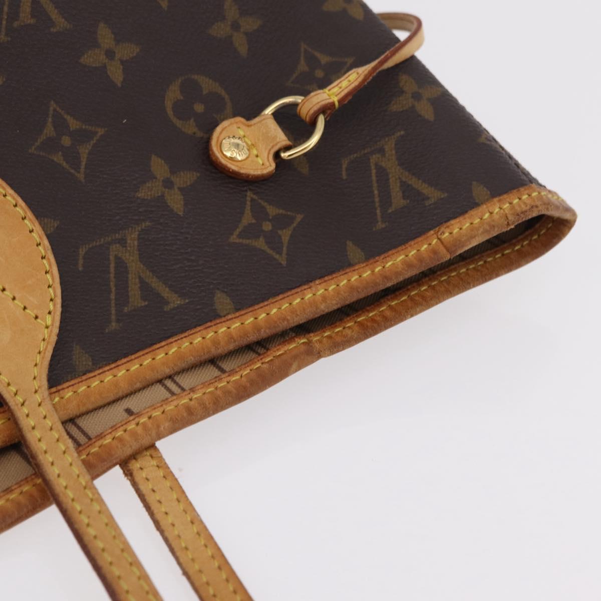 LOUIS VUITTON Monogram Neverfull MM Tote Bag M40156 LV Auth ep16427