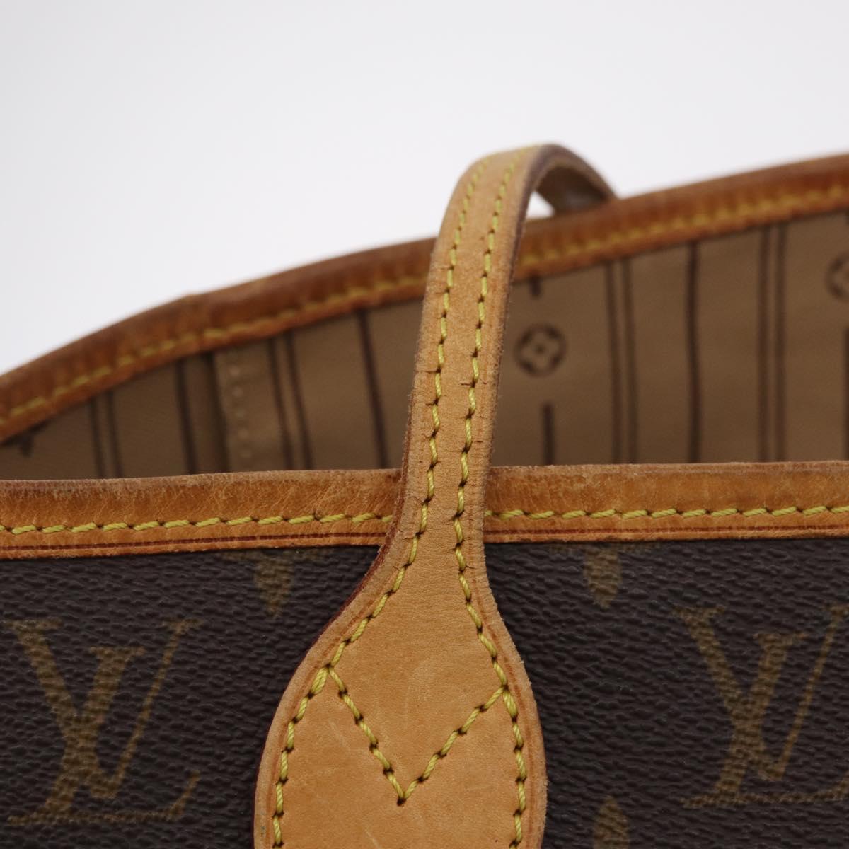 LOUIS VUITTON Monogram Neverfull MM Tote Bag M40156 LV Auth ep16427