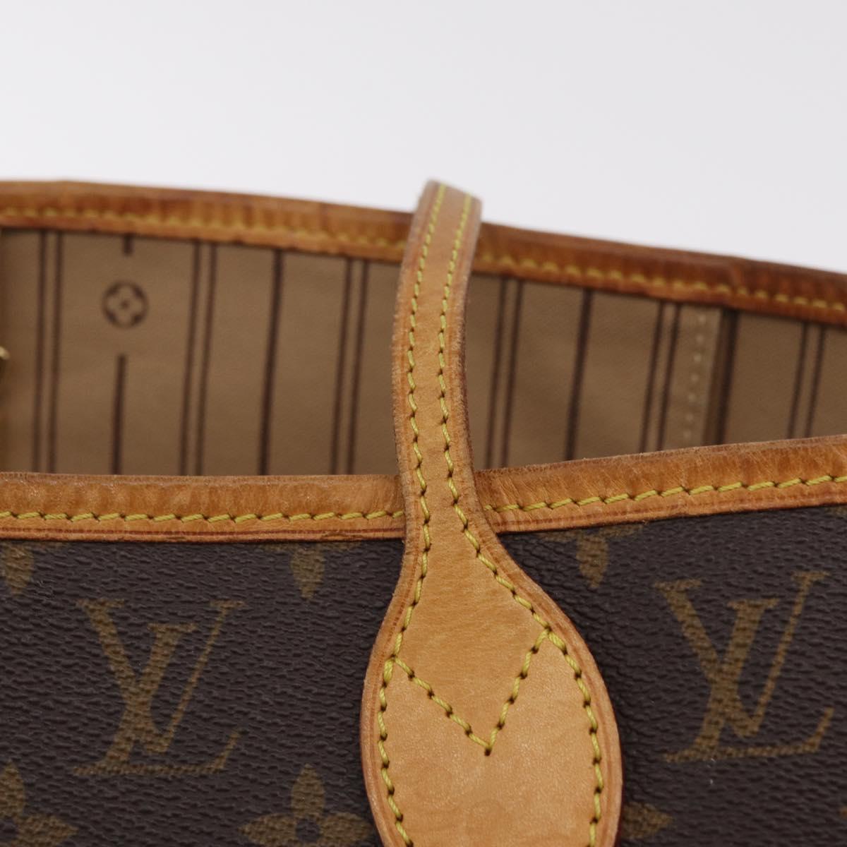 LOUIS VUITTON Monogram Neverfull MM Tote Bag M40156 LV Auth ep16427