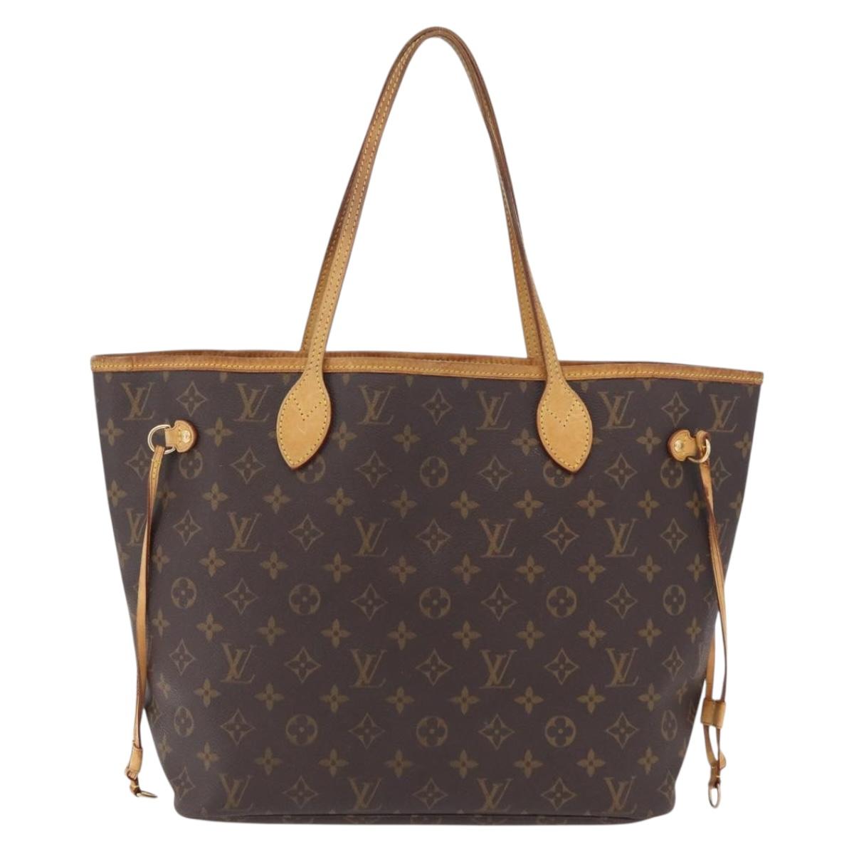 LOUIS VUITTON Monogram Neverfull MM Tote Bag M40156 LV Auth ep16427