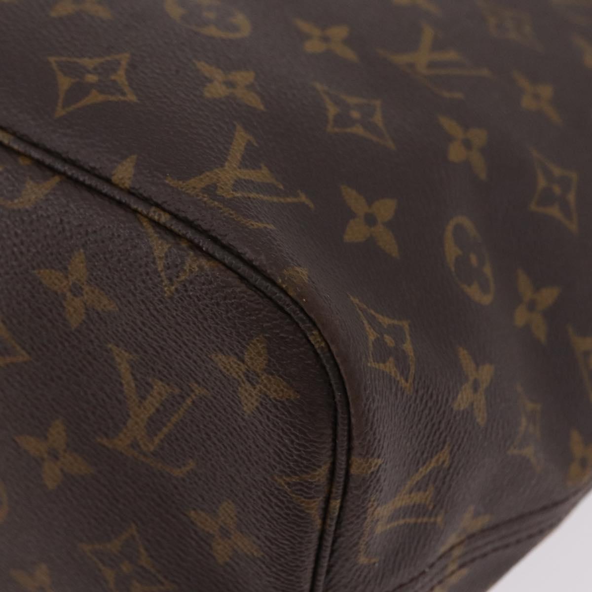 LOUIS VUITTON Monogram Neverfull MM Tote Bag M40156 LV Auth ep16427