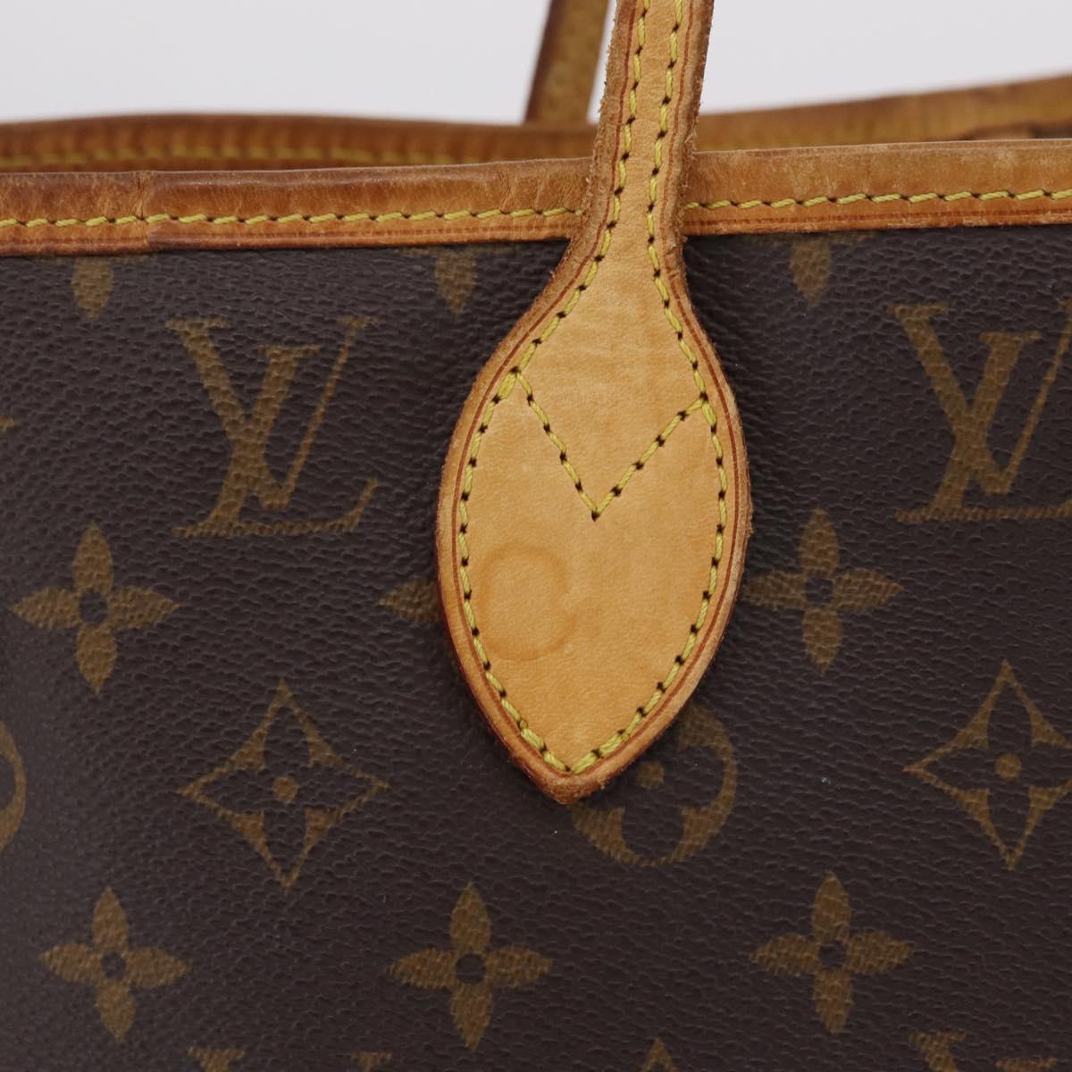 LOUIS VUITTON Monogram Neverfull MM Tote Bag M40156 LV Auth ep16427