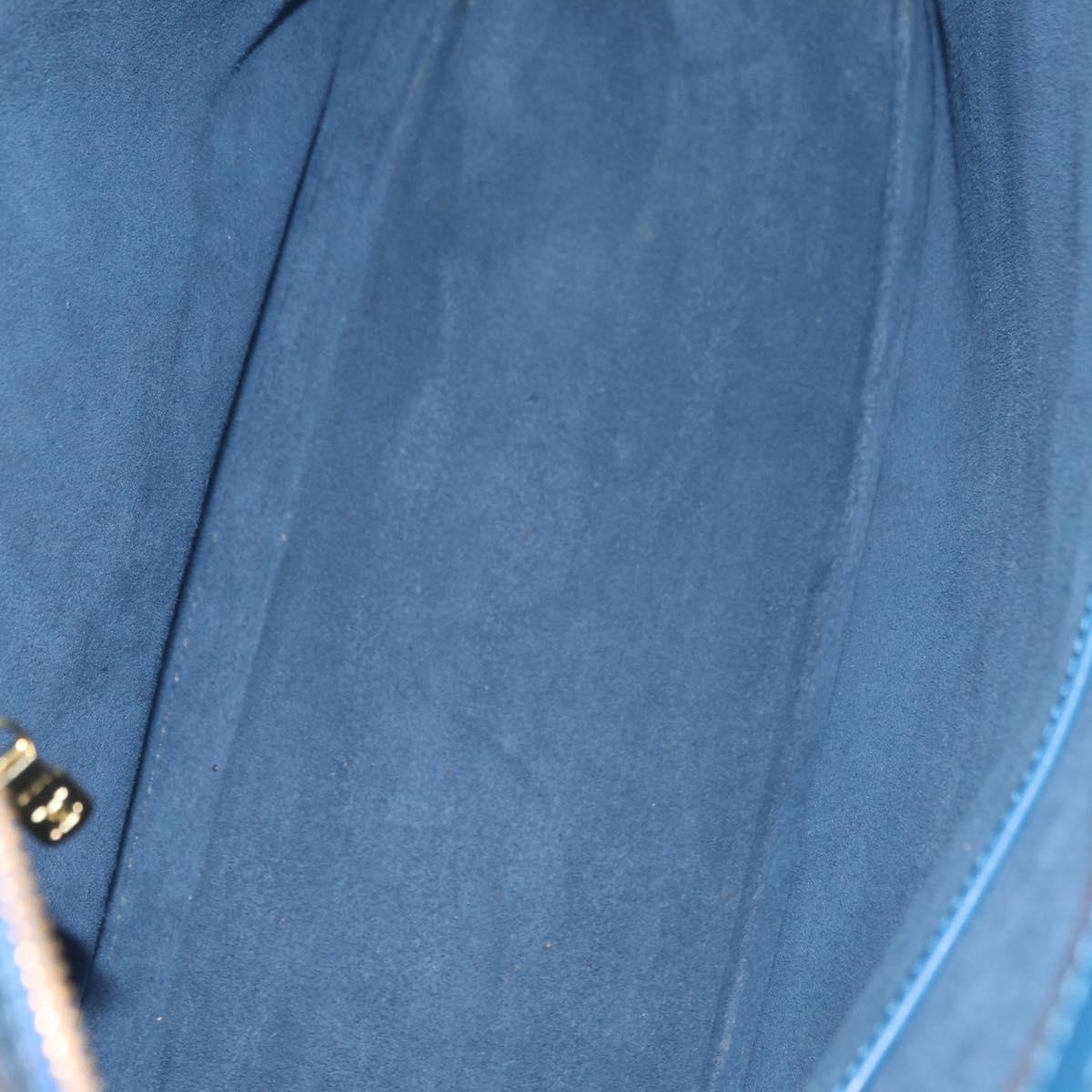 LOUIS VUITTON Epi Lussac Shoulder Bag Blue M52285 LV Auth ep16433