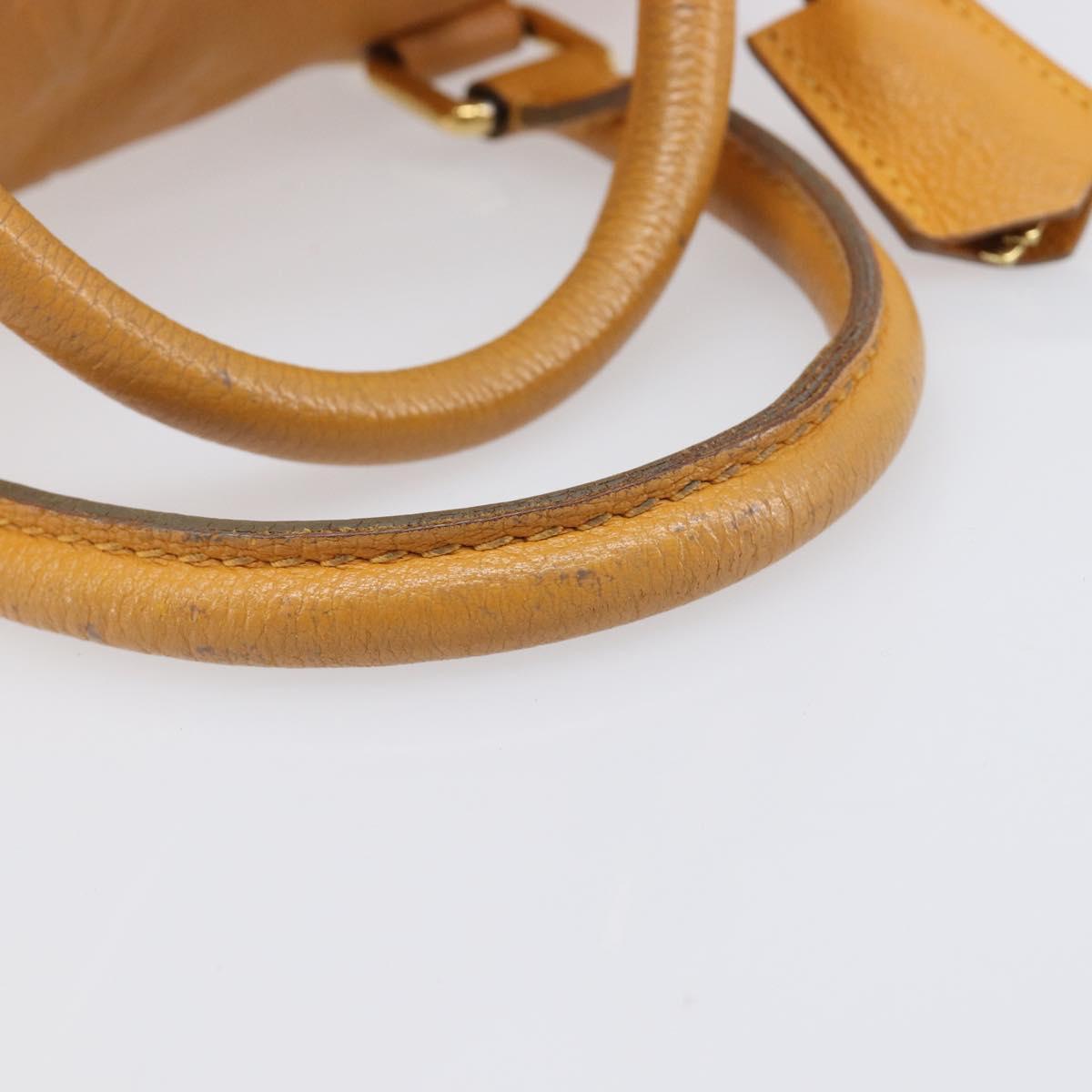 LOUIS VUITTON Empreinte Speedy Bandouliere 25 Bag saffron M40904 LV Auth ep16439
