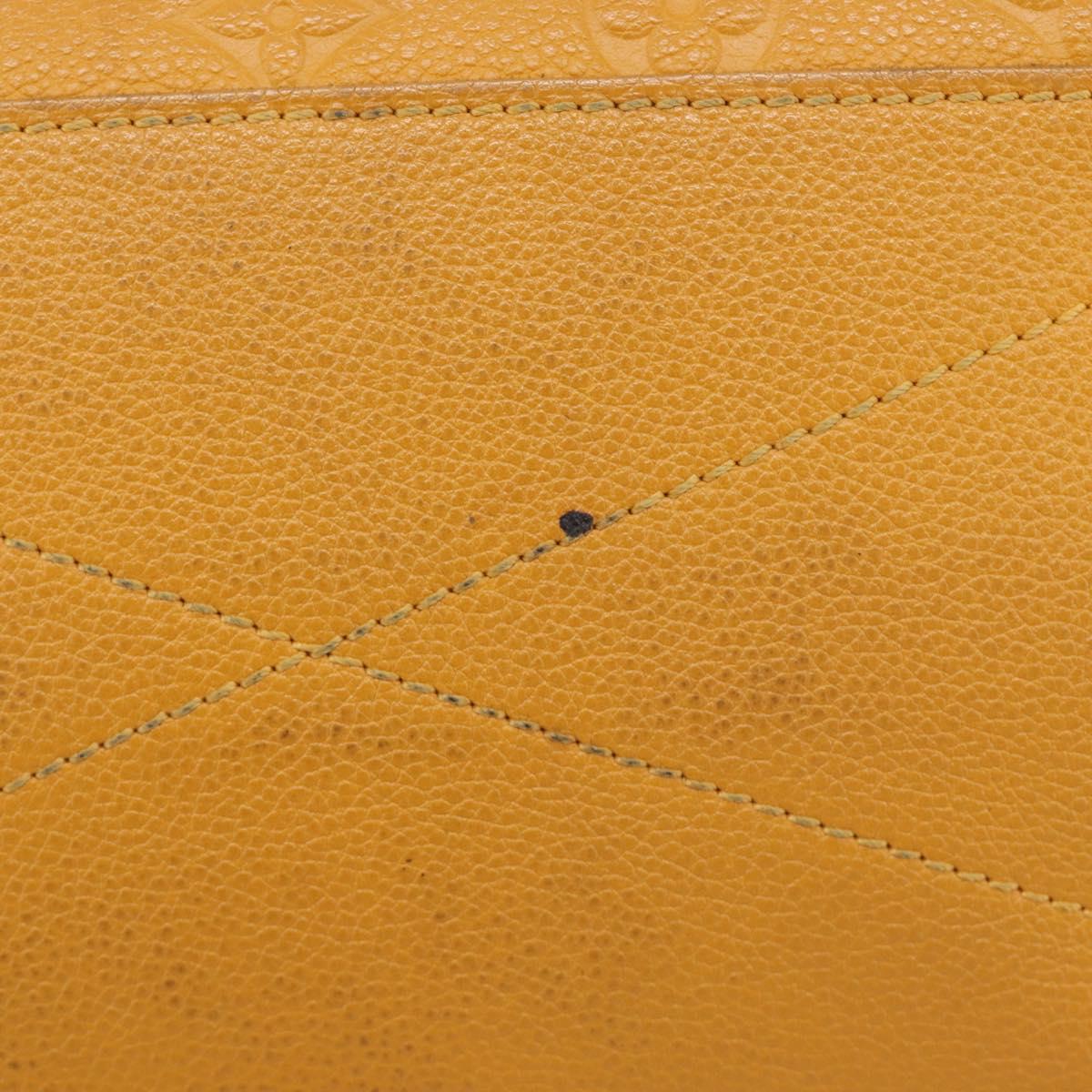 LOUIS VUITTON Empreinte Speedy Bandouliere 25 Bag saffron M40904 LV Auth ep16439