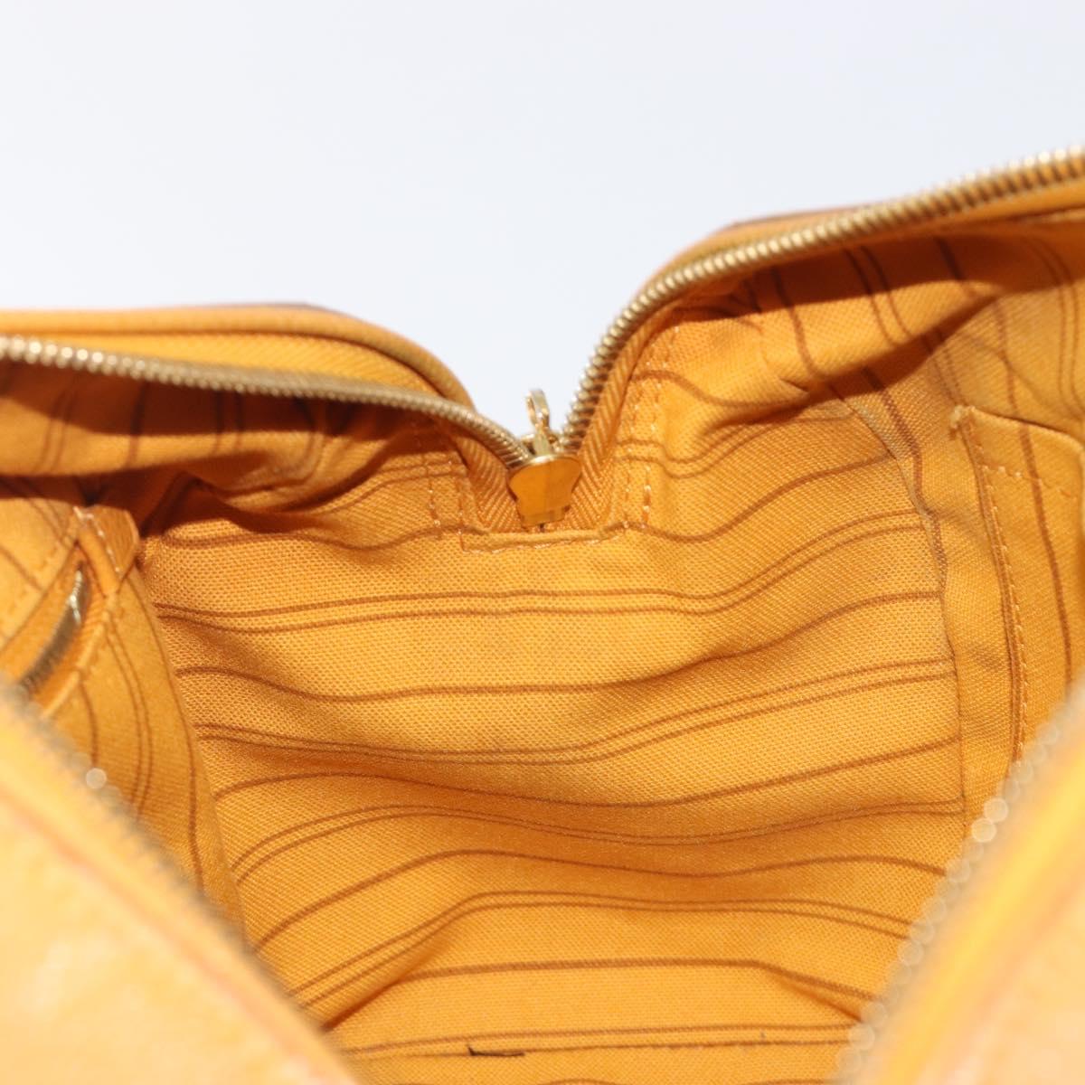 LOUIS VUITTON Empreinte Speedy Bandouliere 25 Bag saffron M40904 LV Auth ep16439
