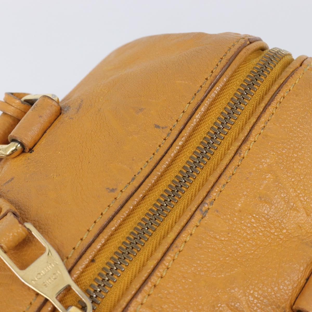 LOUIS VUITTON Empreinte Speedy Bandouliere 25 Bag saffron M40904 LV Auth ep16439