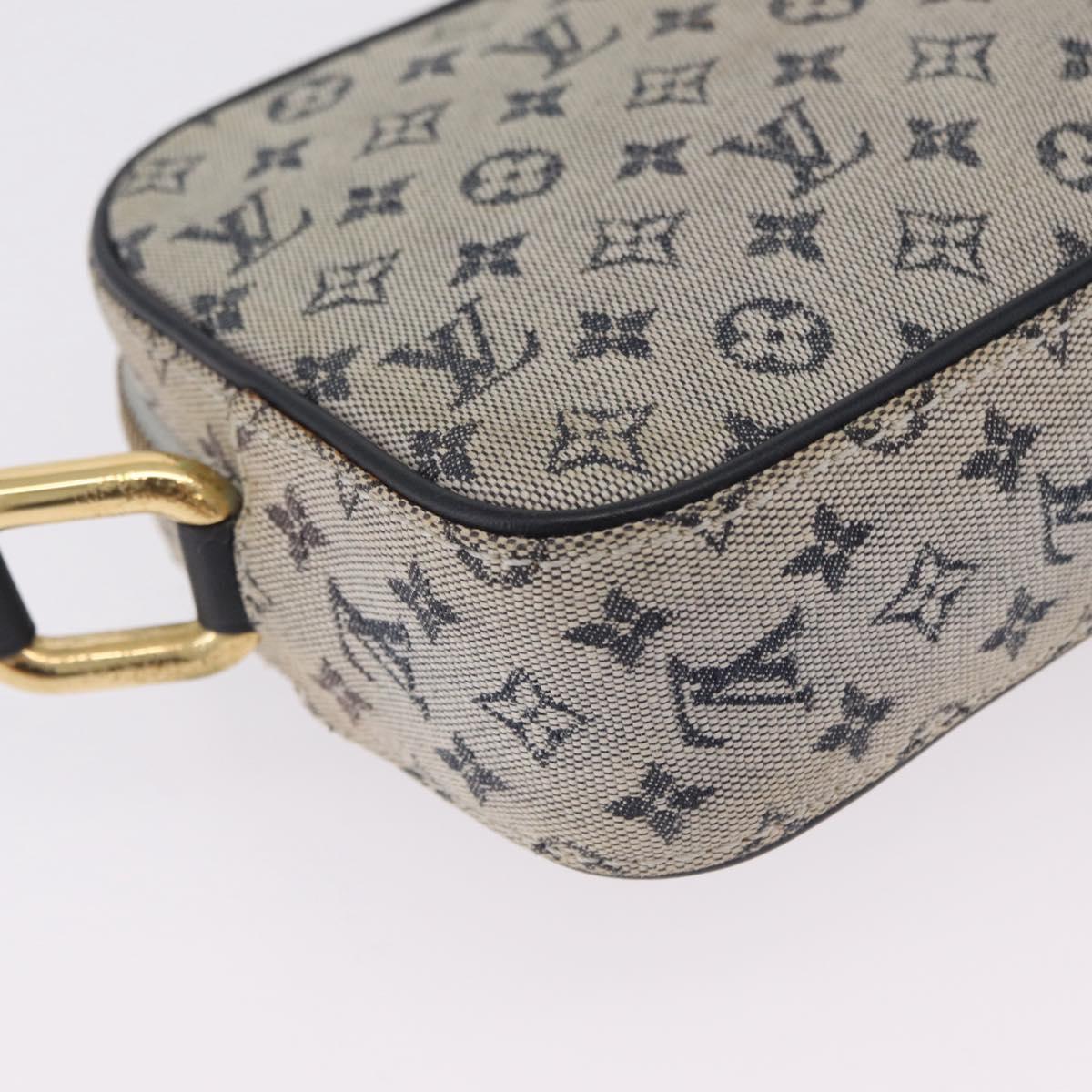 LOUIS VUITTON Monogram Mini Juliet MM Shoulder Bag Blue M92004 LV Auth ep16440A