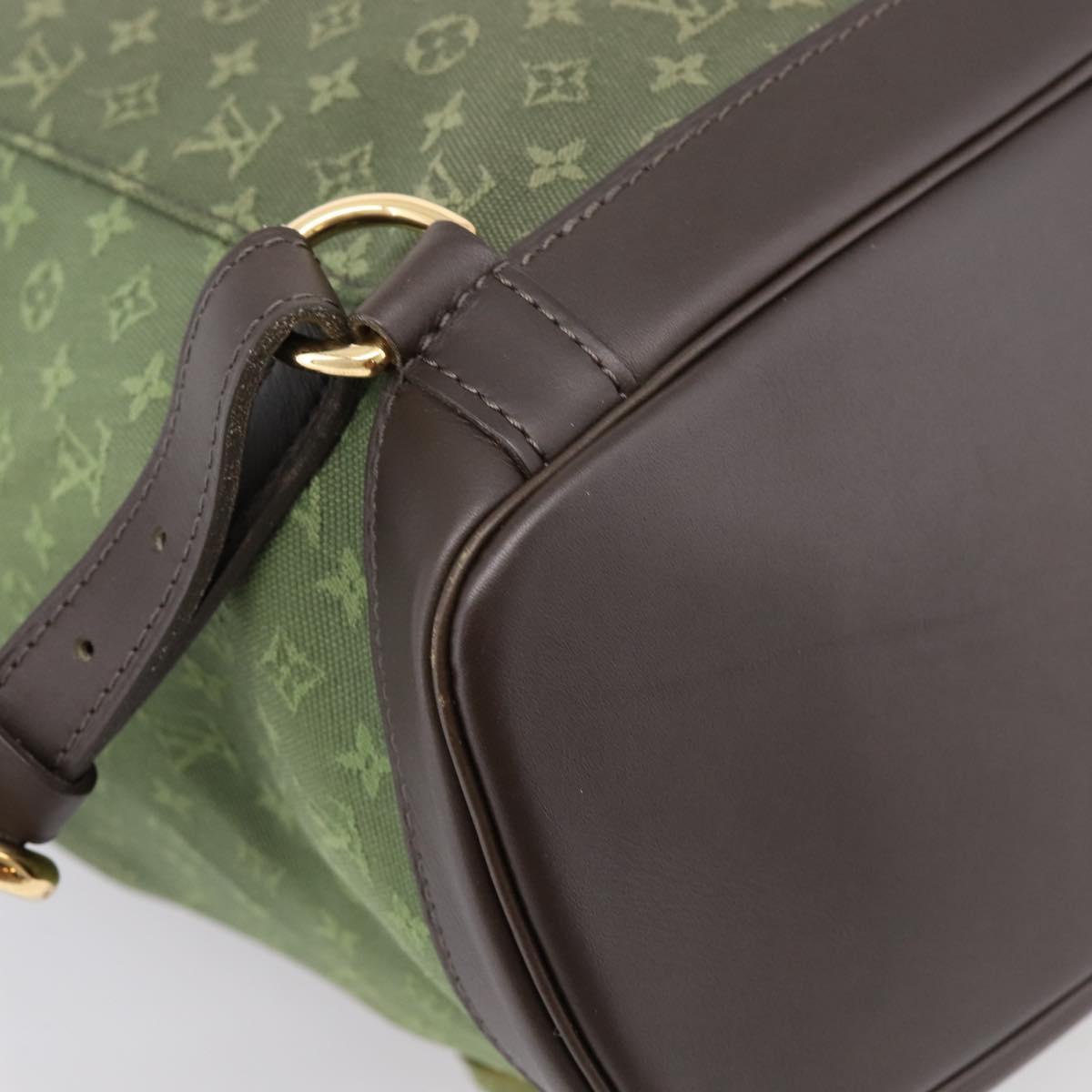 LOUIS VUITTON Monogram Mini Montsouris GM TST Khaki M92456 Auth ep16441V