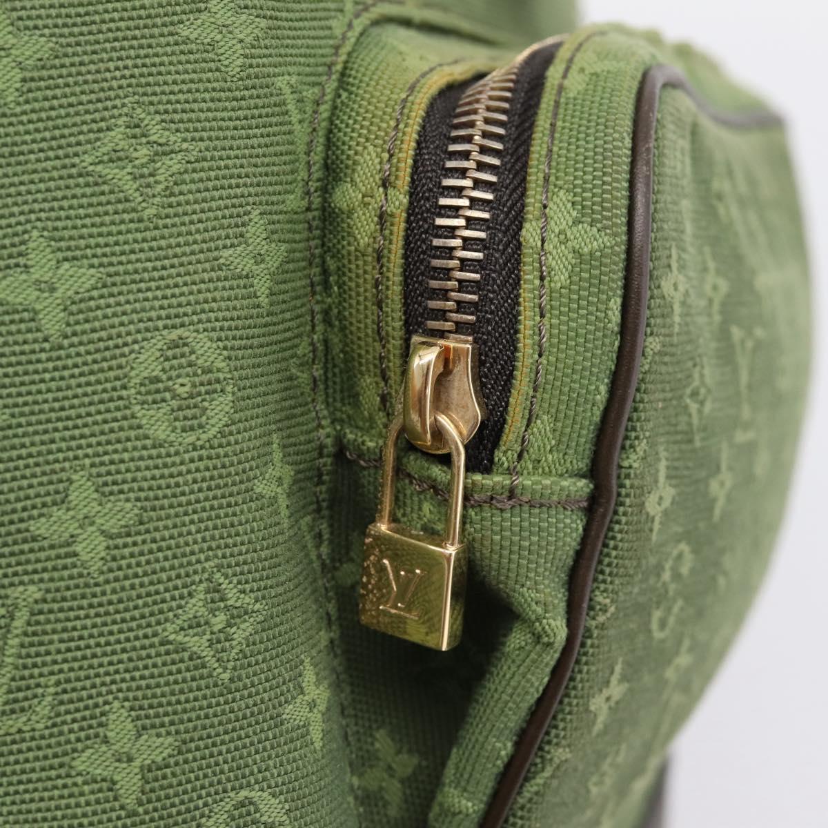 LOUIS VUITTON Monogram Mini Montsouris GM TST Khaki M92456 Auth ep16441V