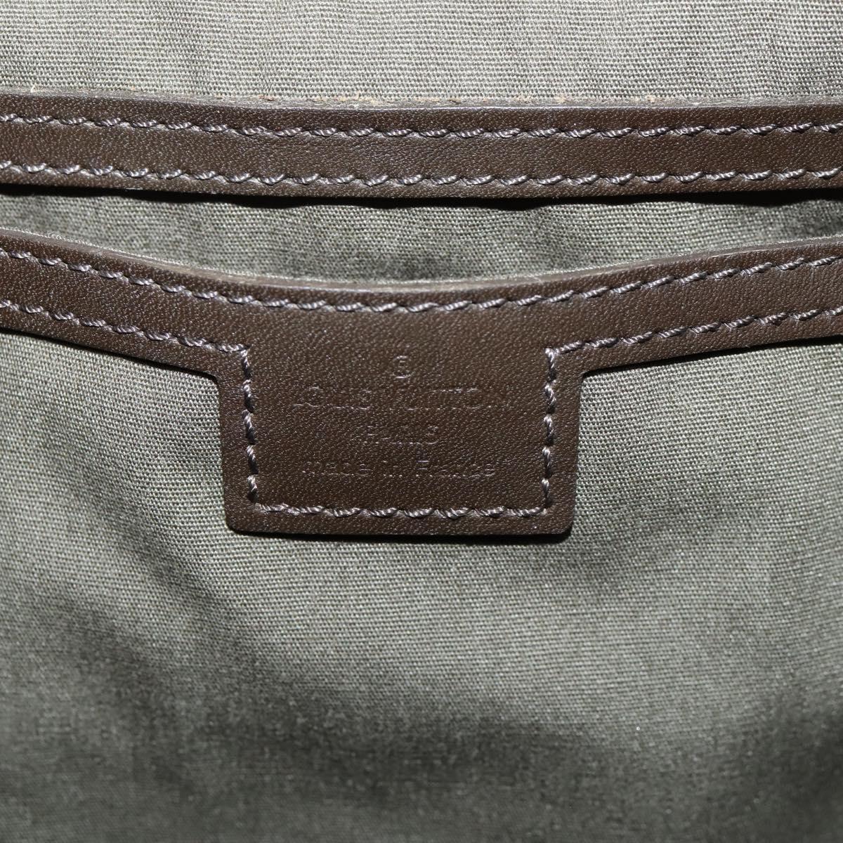 LOUIS VUITTON Monogram Mini Montsouris GM TST Khaki M92456 Auth ep16441V