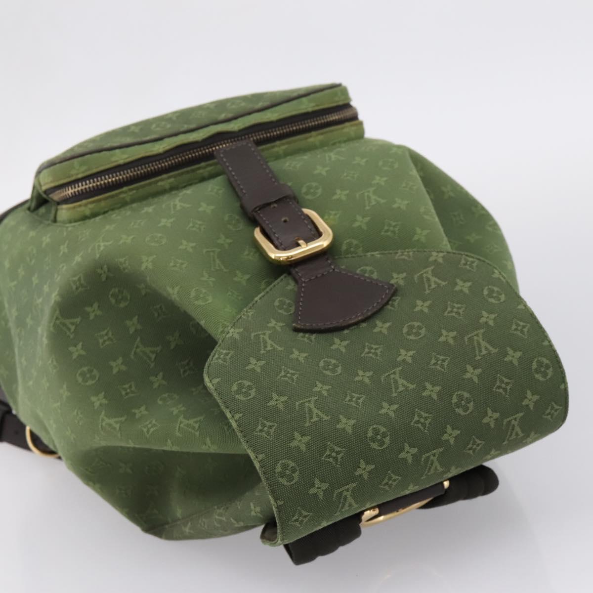 LOUIS VUITTON Monogram Mini Montsouris GM TST Khaki M92456 Auth ep16441V