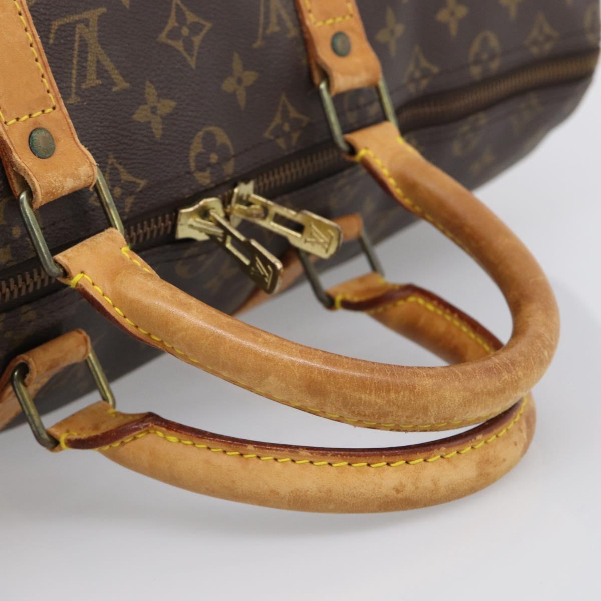 LOUIS VUITTON Monogram Keepall 50 Boston Bag M41426 LV Auth ep16442