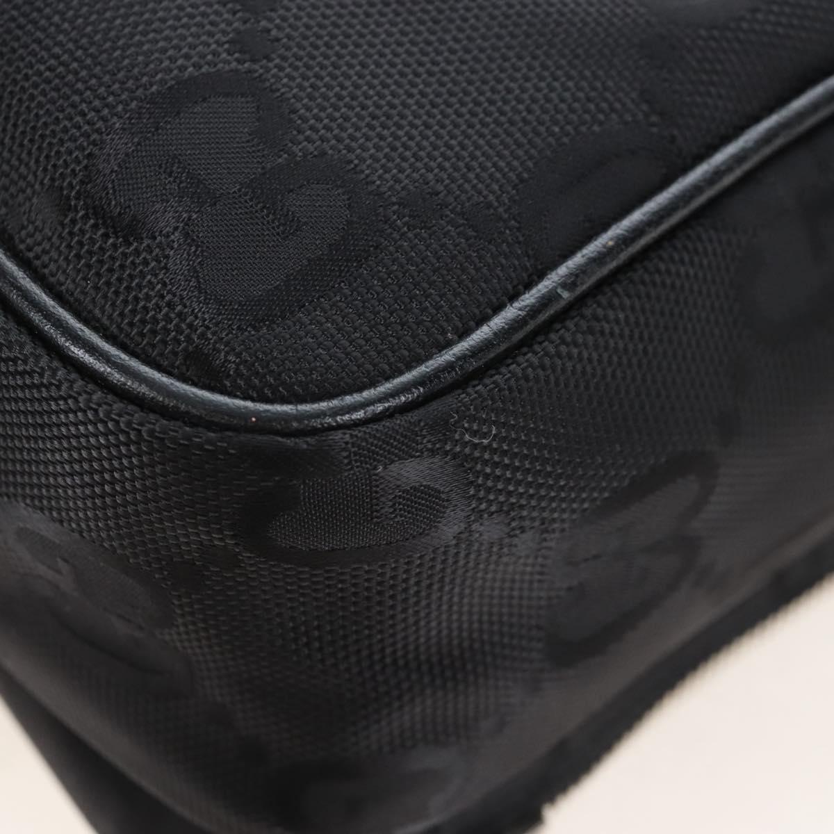 GUCCI GG Canvas Off The Grid Bag Nylon Black Silver 625850 Auth ep16445V