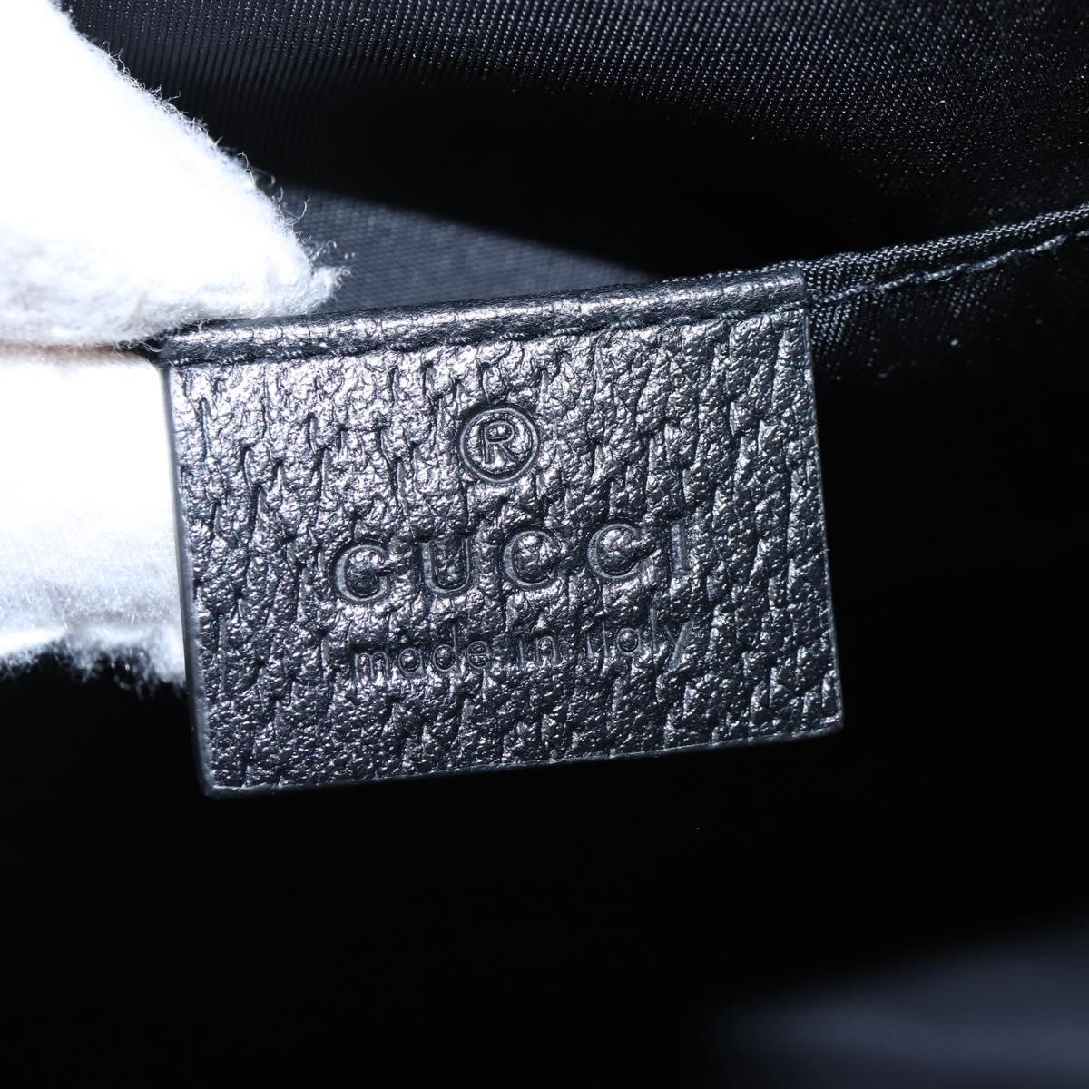 GUCCI GG Canvas Off The Grid Bag Nylon Black Silver 625850 Auth ep16445V