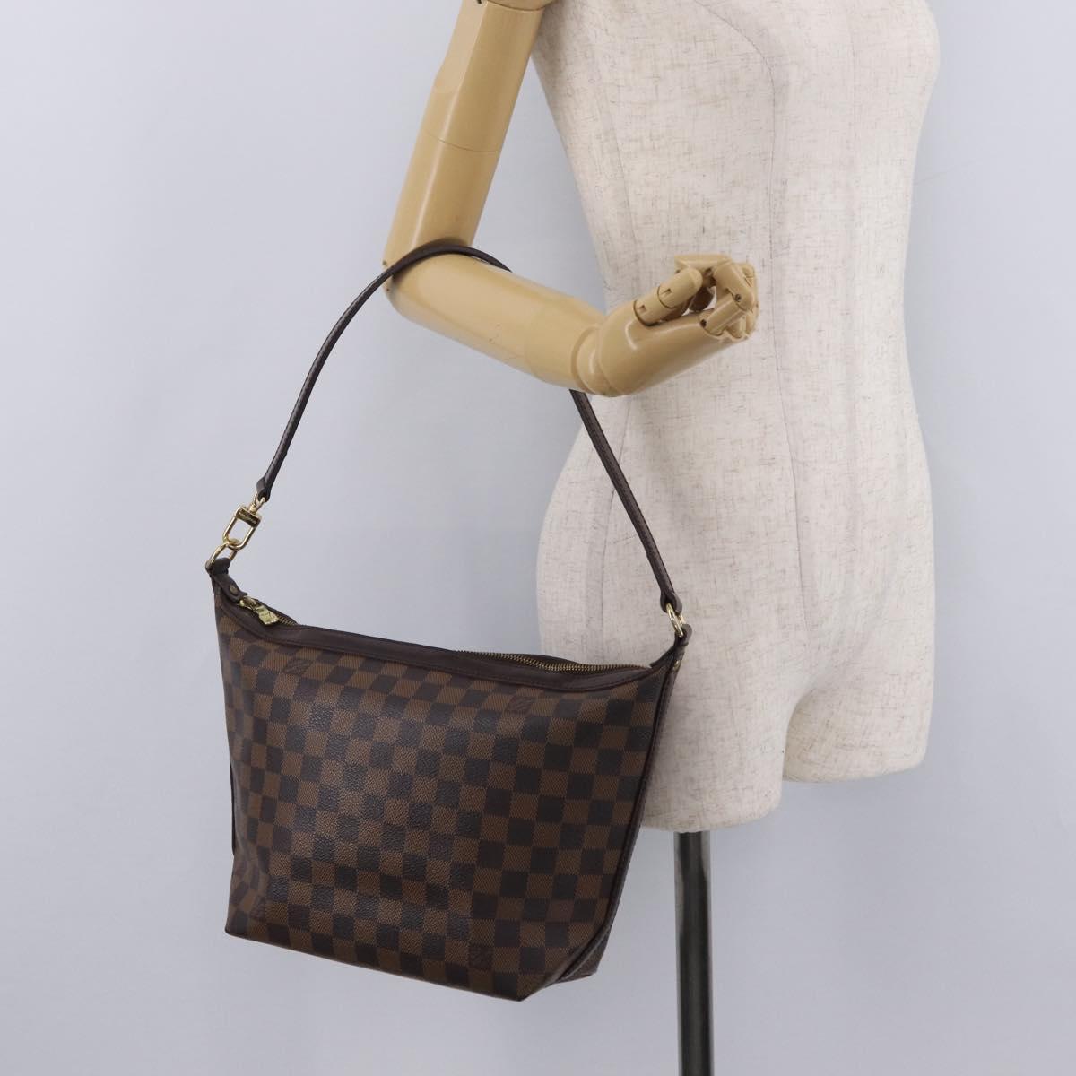 LOUIS VUITTON Damier Ebene Illovo MM Shoulder Bag N51995 LV Auth ep16457A