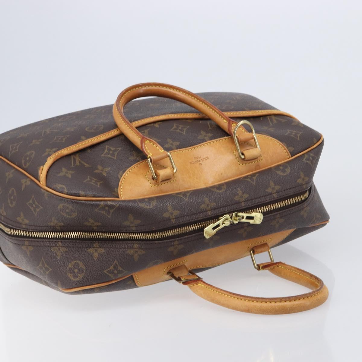 LOUIS VUITTON Monogram Deauville Hand Bag M47270 LV Auth ep16471