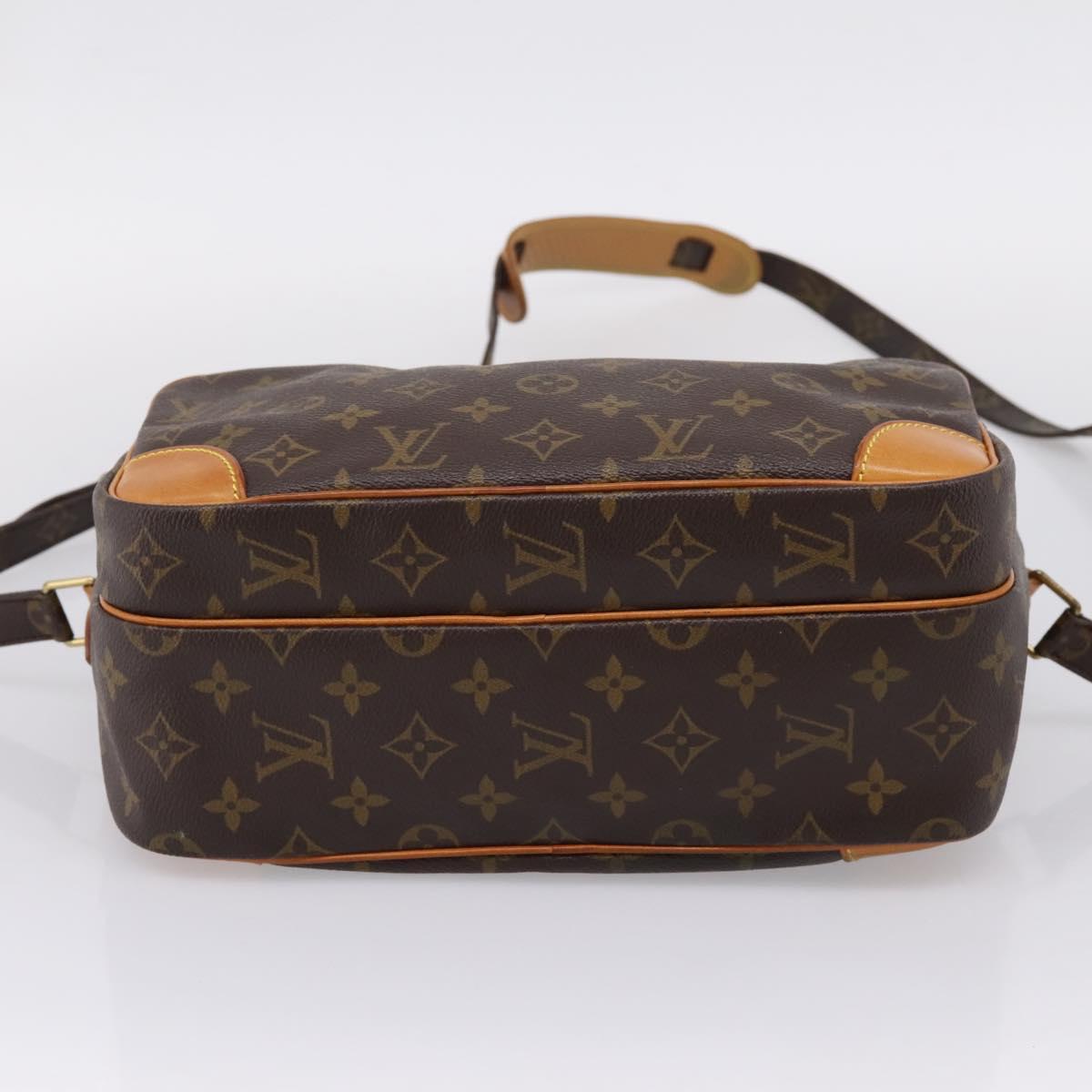 LOUIS VUITTON Monogram Nile Shoulder Bag M45244 LV Auth ep16479A