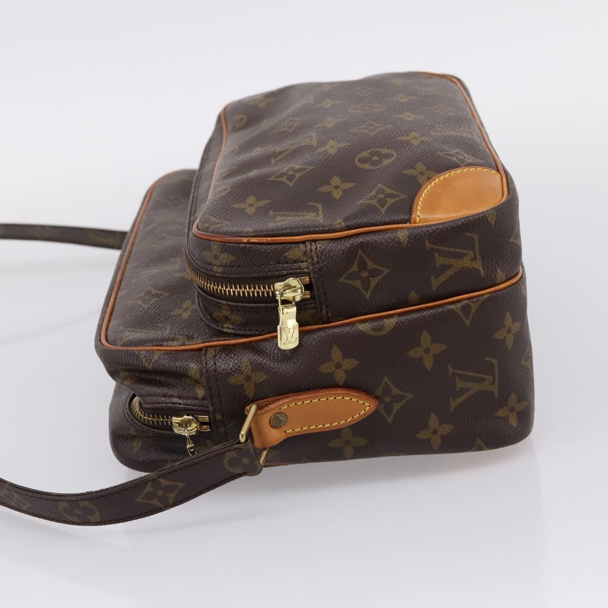 LOUIS VUITTON Monogram Nile Shoulder Bag M45244 LV Auth ep16479A