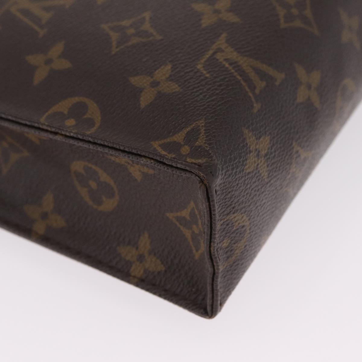 LOUIS VUITTON Monogram Poche Toilette 26 Pouch M47542 LV Auth ep16489