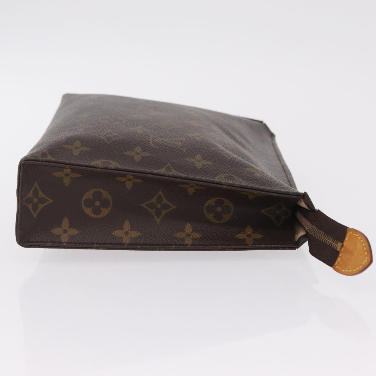 LOUIS VUITTON Monogram Poche Toilette 26 Pouch M47542 LV Auth ep16489