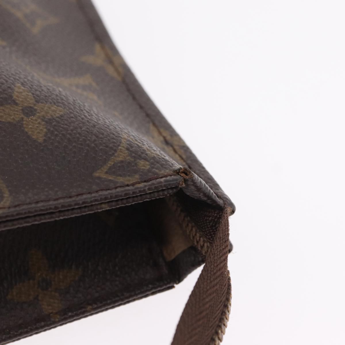 LOUIS VUITTON Monogram Poche Toilette 26 Pouch M47542 LV Auth ep16489