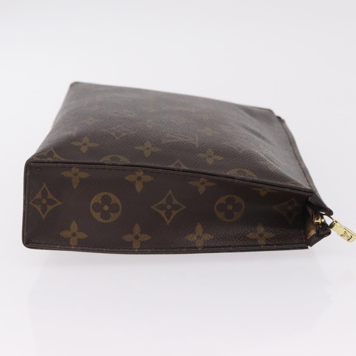 LOUIS VUITTON Monogram Poche Toilette 26 Pouch M47542 LV Auth ep16489