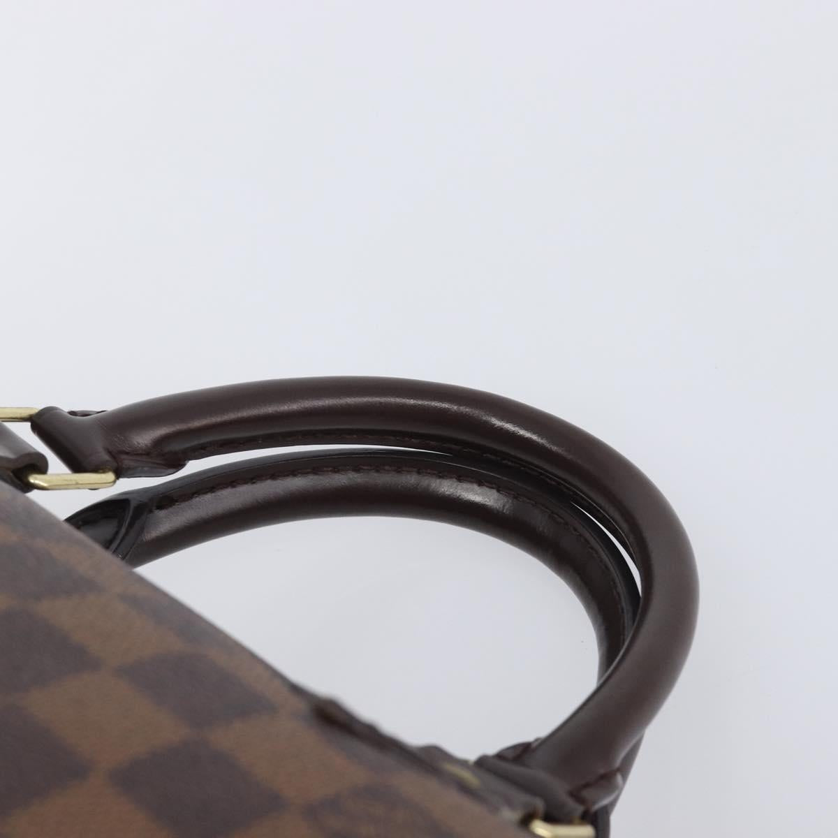 LOUIS VUITTON Damier Ebene Speedy 30 Hand Bag N41364 LV Auth ep16491V