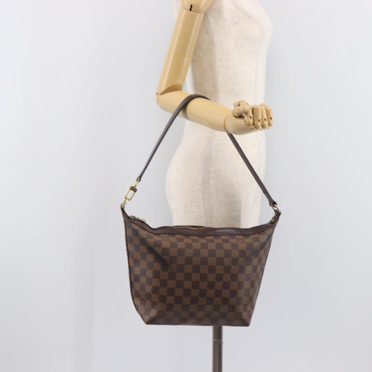 LOUIS VUITTON Damier Ebene Illovo MM Shoulder Bag N51995 LV Auth ep16498