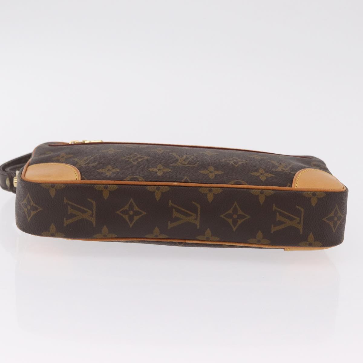 LOUIS VUITTON Monogram Marly Dragonne GM Clutch Bag M51825 LV Auth ep16503A