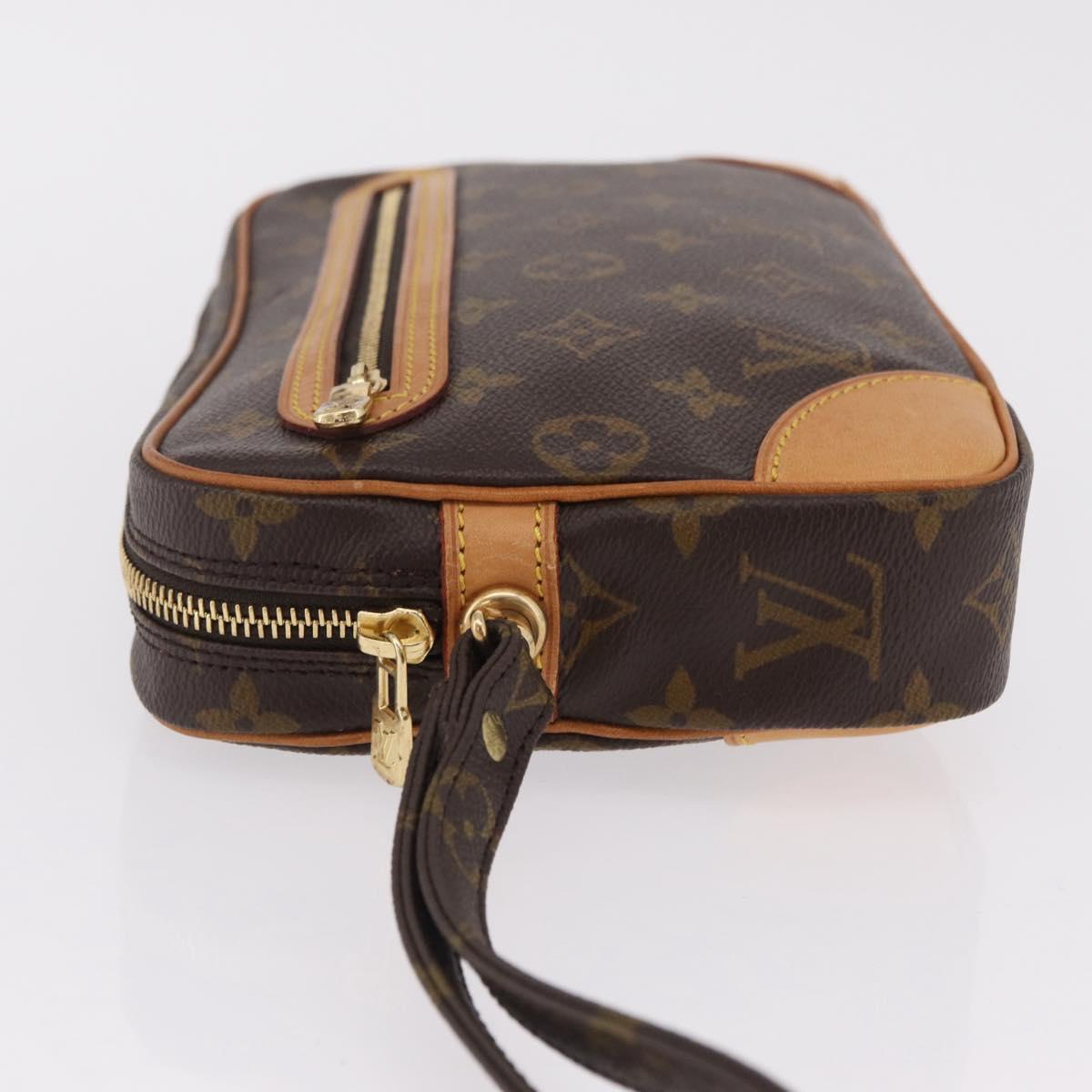 LOUIS VUITTON Monogram Marly Dragonne GM Clutch Bag M51825 LV Auth ep16503A
