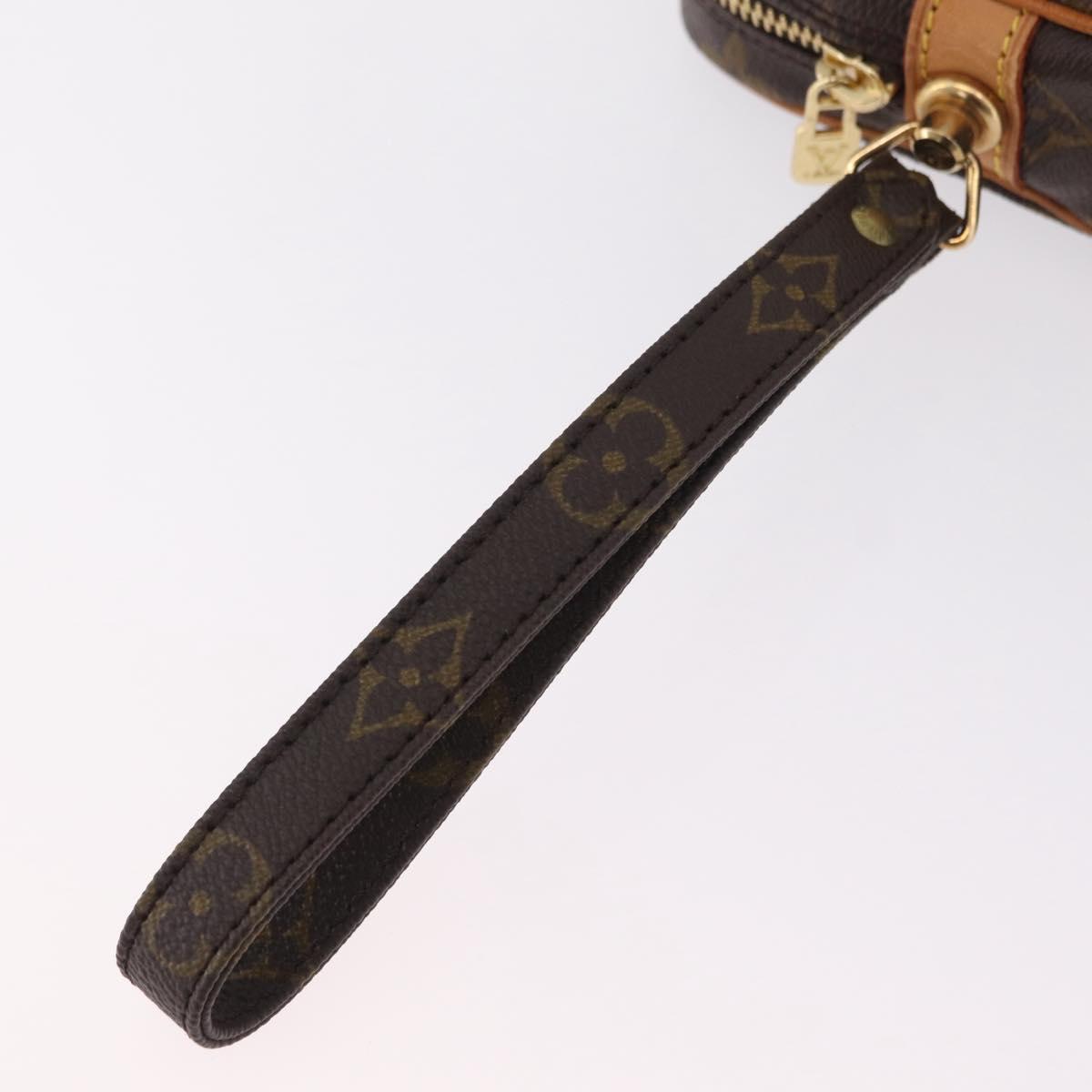 LOUIS VUITTON Monogram Marly Dragonne GM Clutch Bag M51825 LV Auth ep16503A